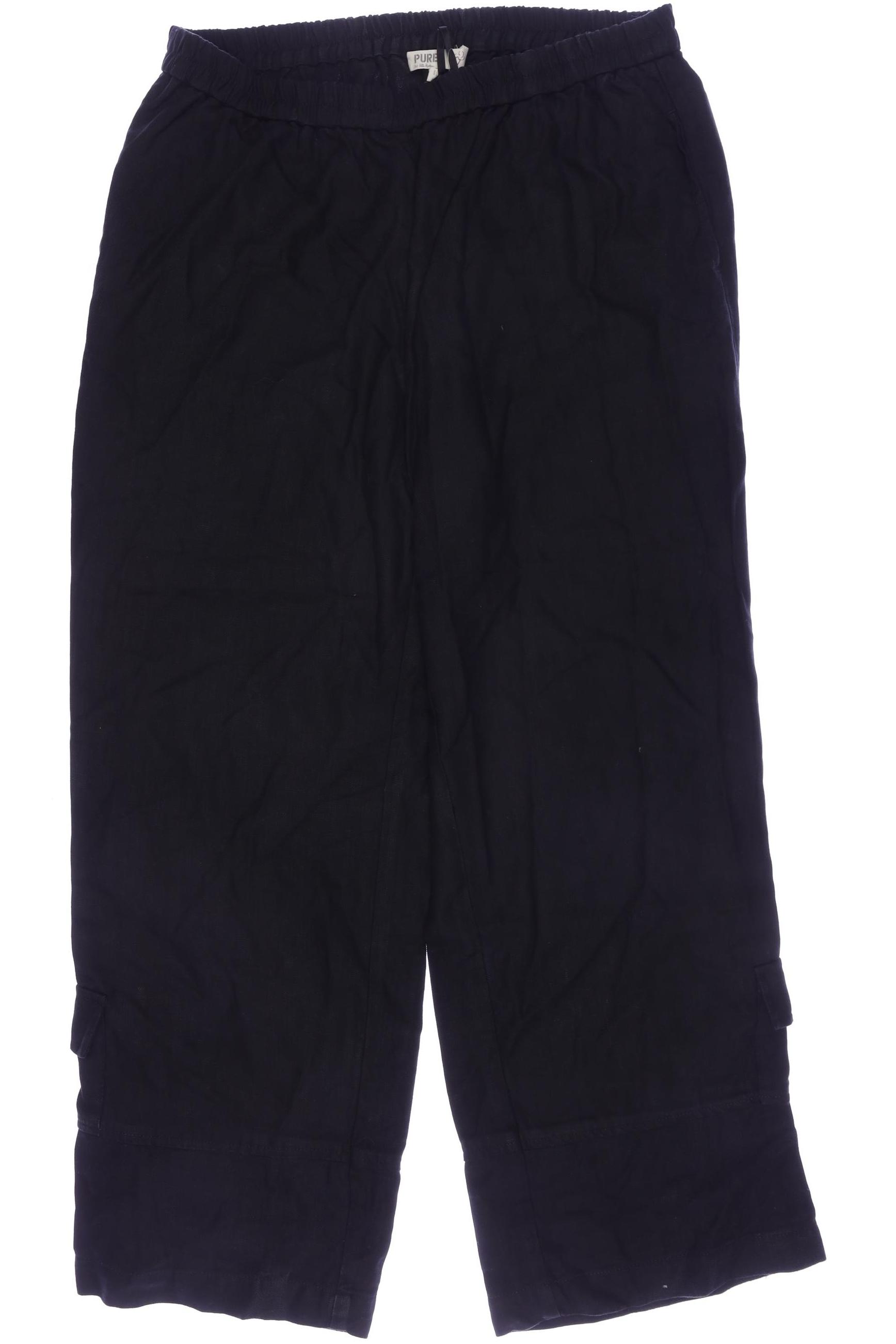 

Pure by Ulla Popken Damen Stoffhose, schwarz, Gr. 46