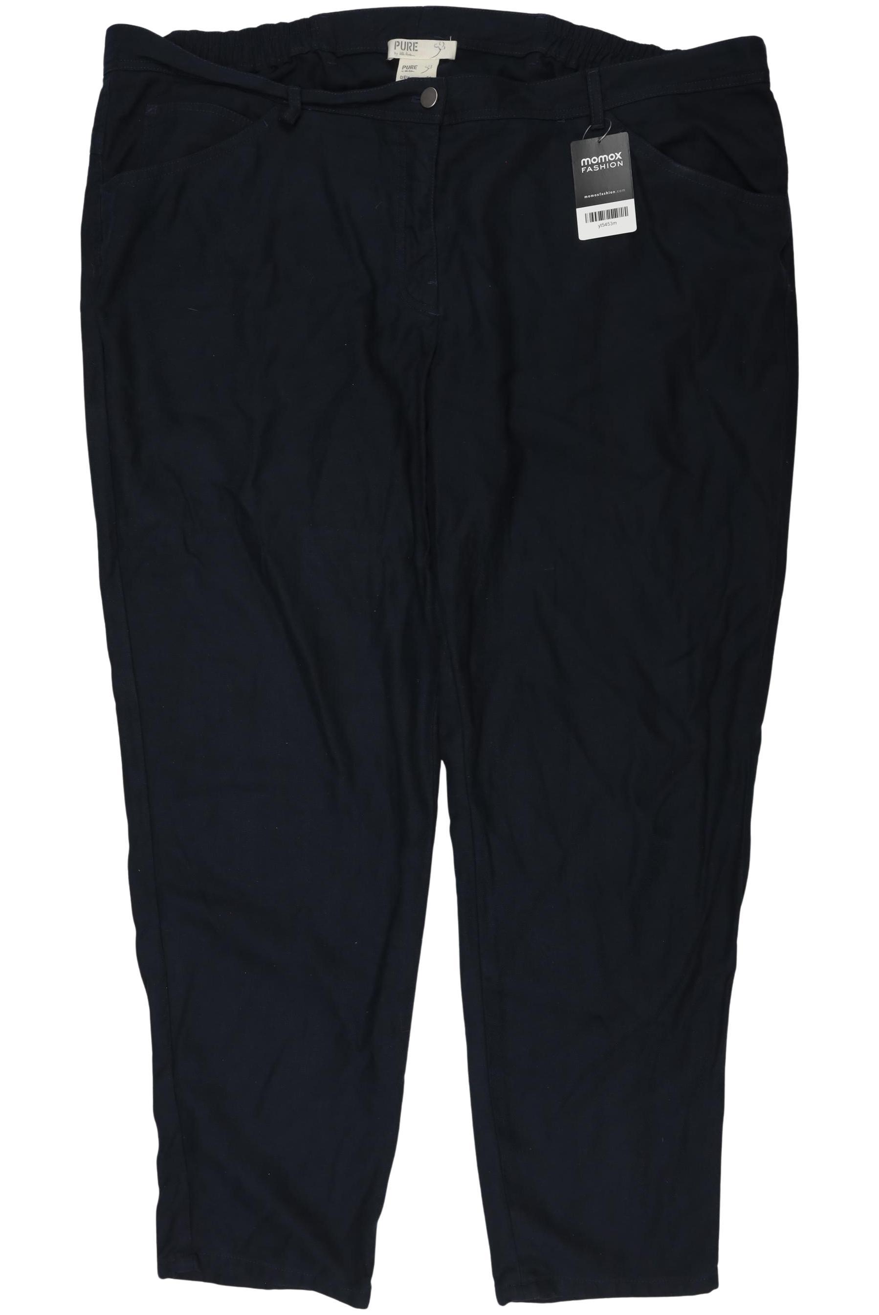 

Pure by Ulla Popken Damen Stoffhose, marineblau, Gr. 54