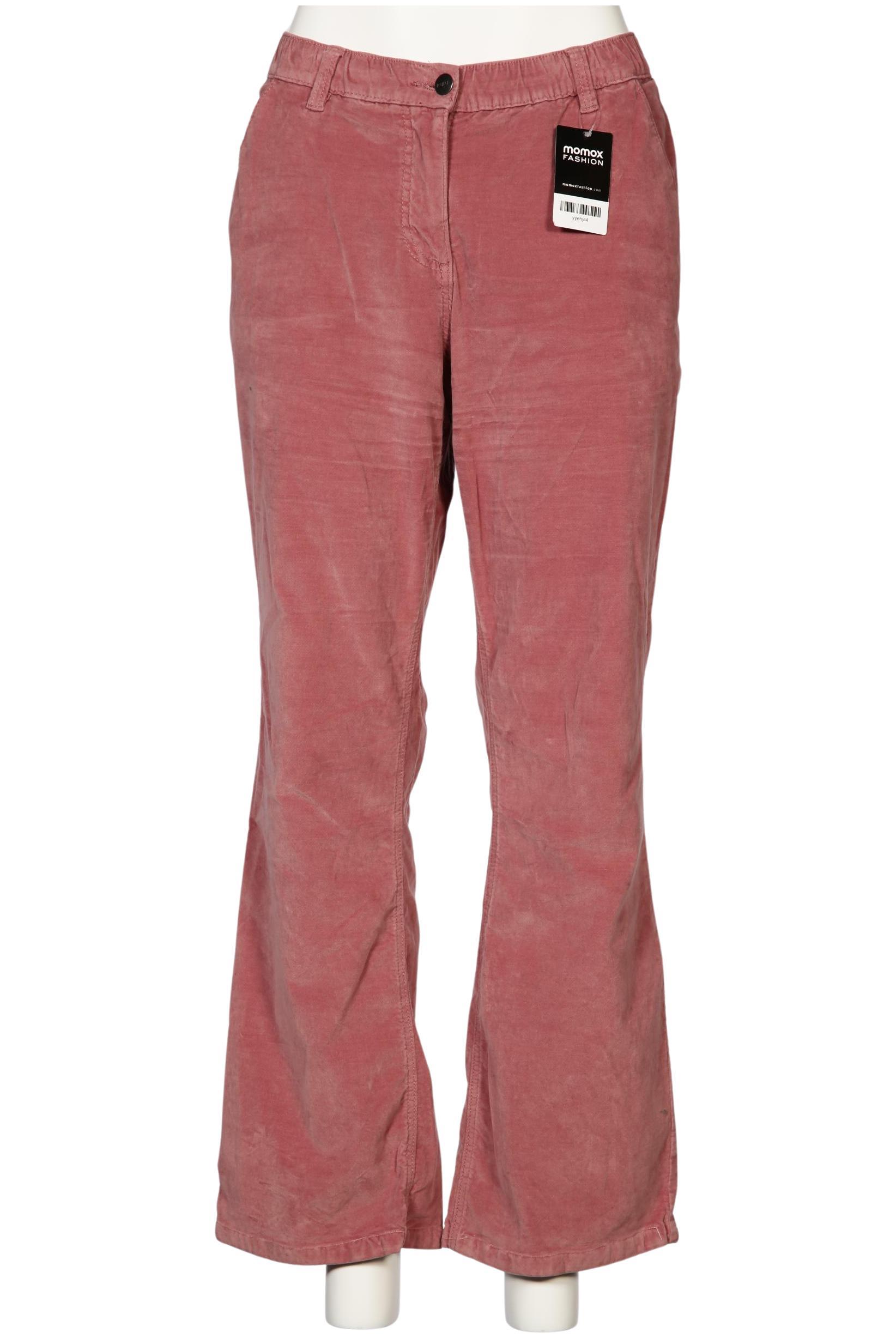 

Pure by Ulla Popken Damen Stoffhose, pink, Gr. 46