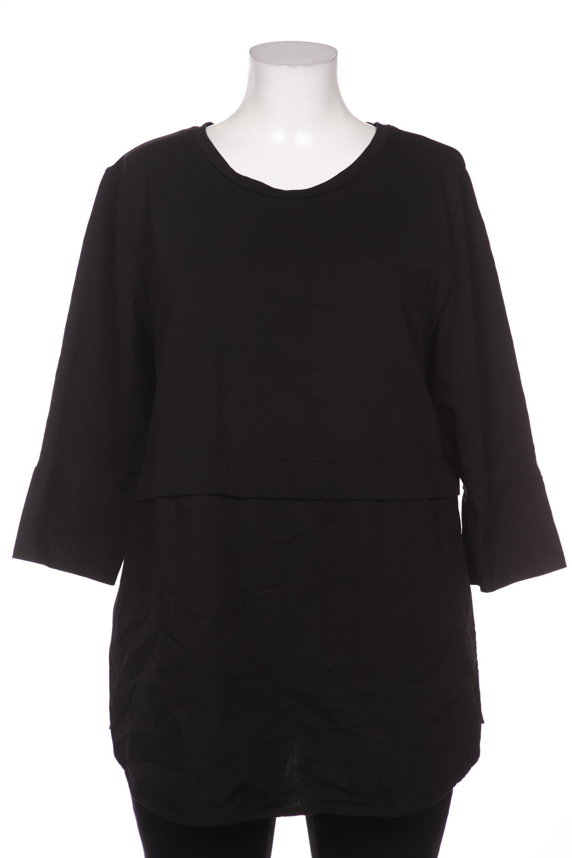 

Pure by Ulla Popken Damen Bluse, schwarz, Gr. 46