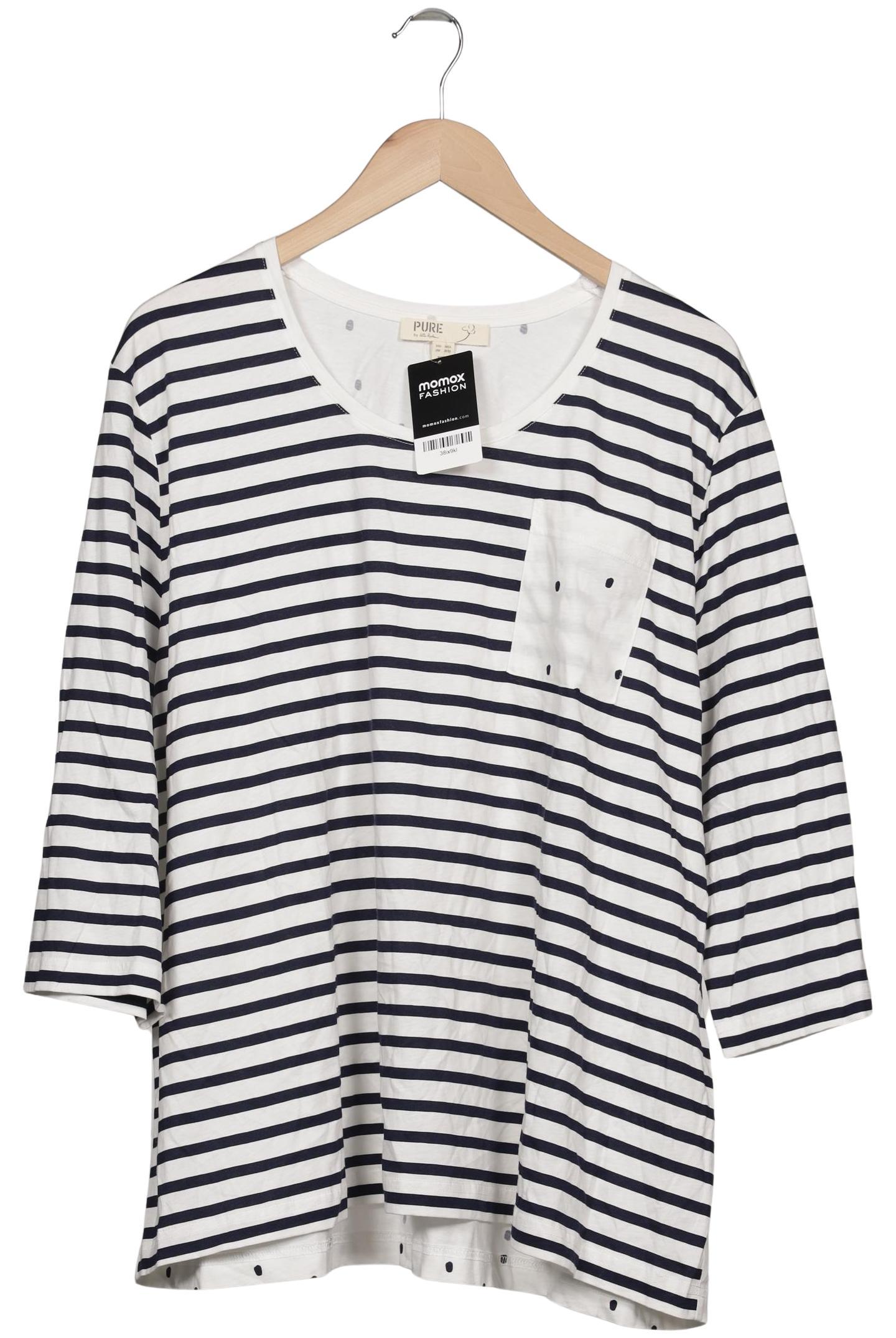 

Pure by Ulla Popken Damen T-Shirt, weiß, Gr. 50