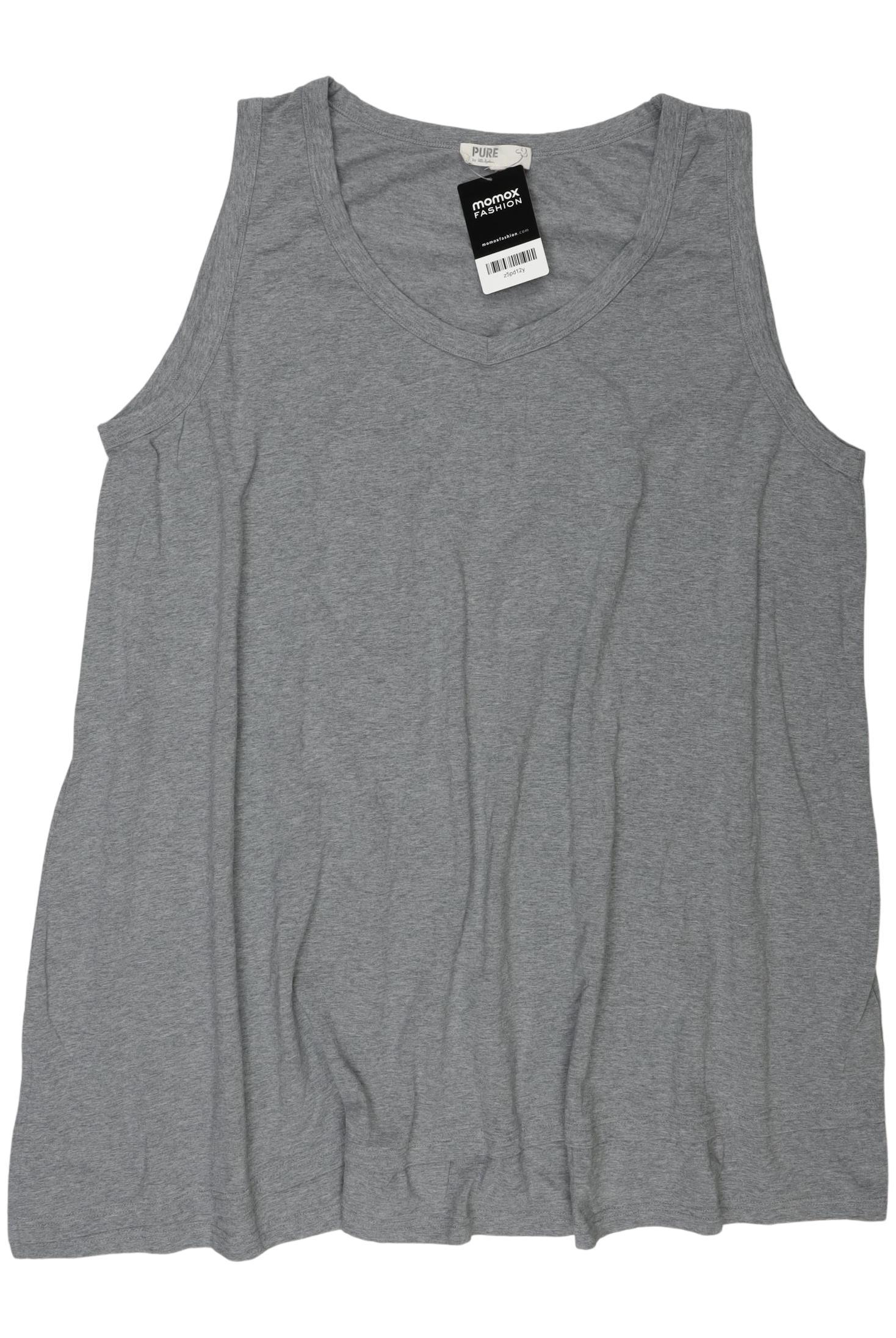 

Pure by Ulla Popken Damen Top, grau, Gr. 50