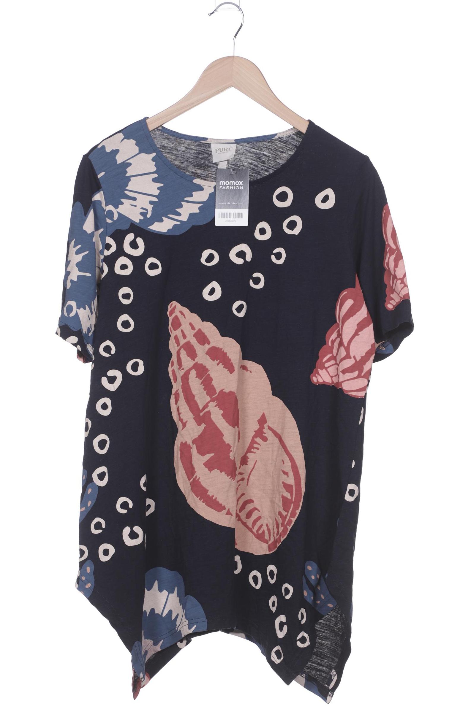 

Pure by Ulla Popken Damen T-Shirt, marineblau, Gr. 42