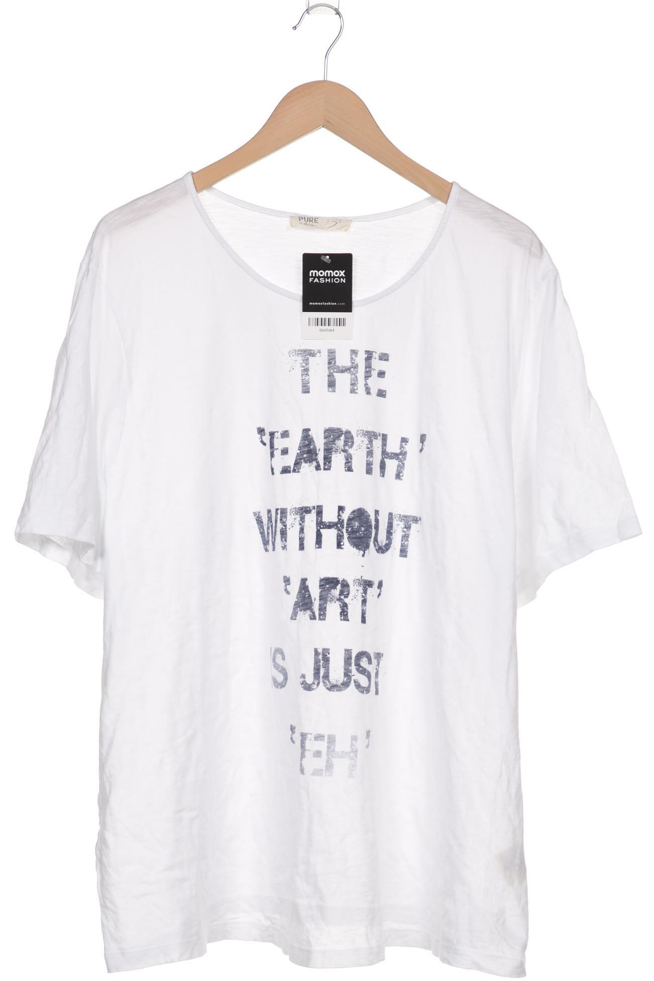 

Pure by Ulla Popken Damen T-Shirt, weiß, Gr. 48
