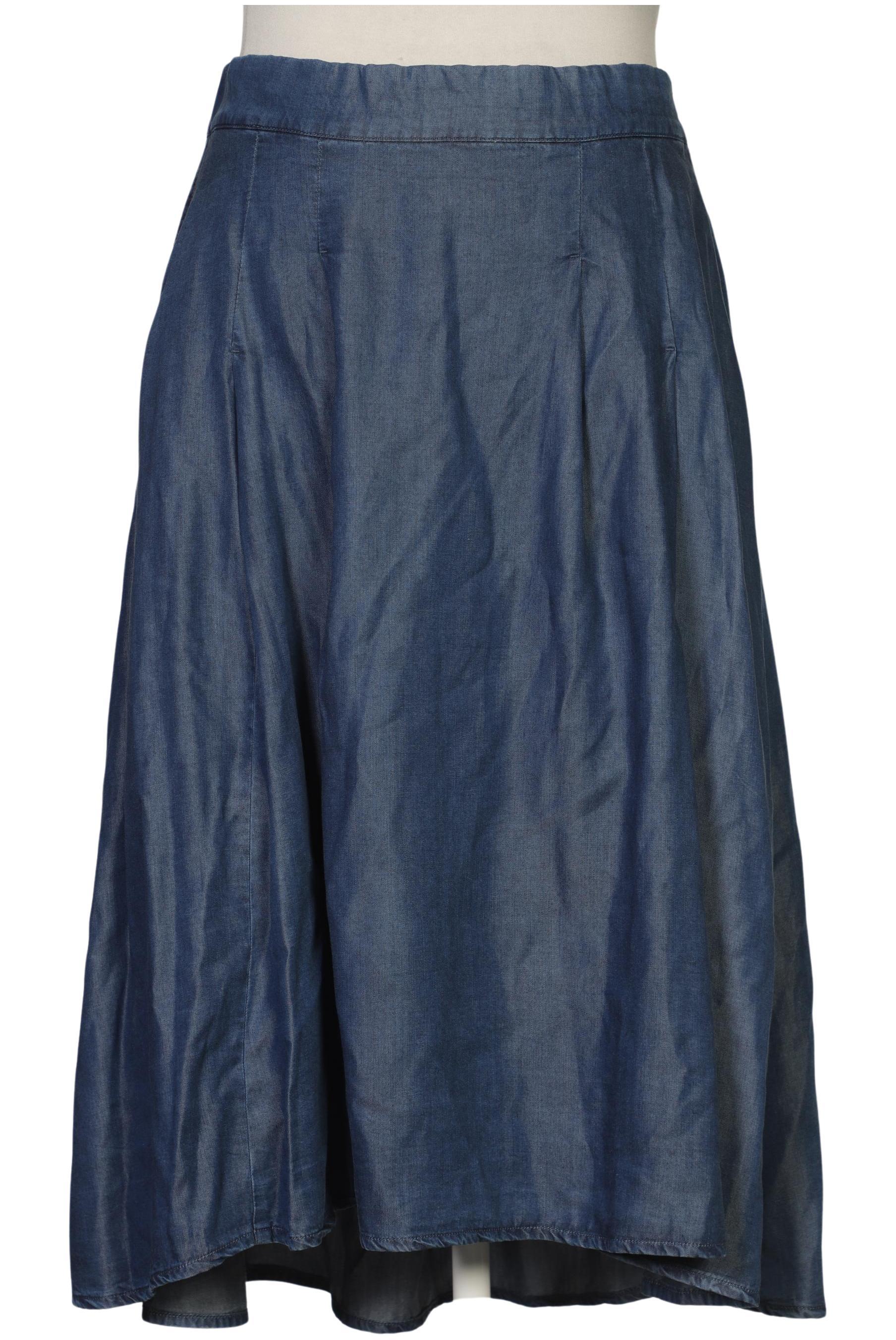 

Pure by Ulla Popken Damen Rock, blau, Gr. 46