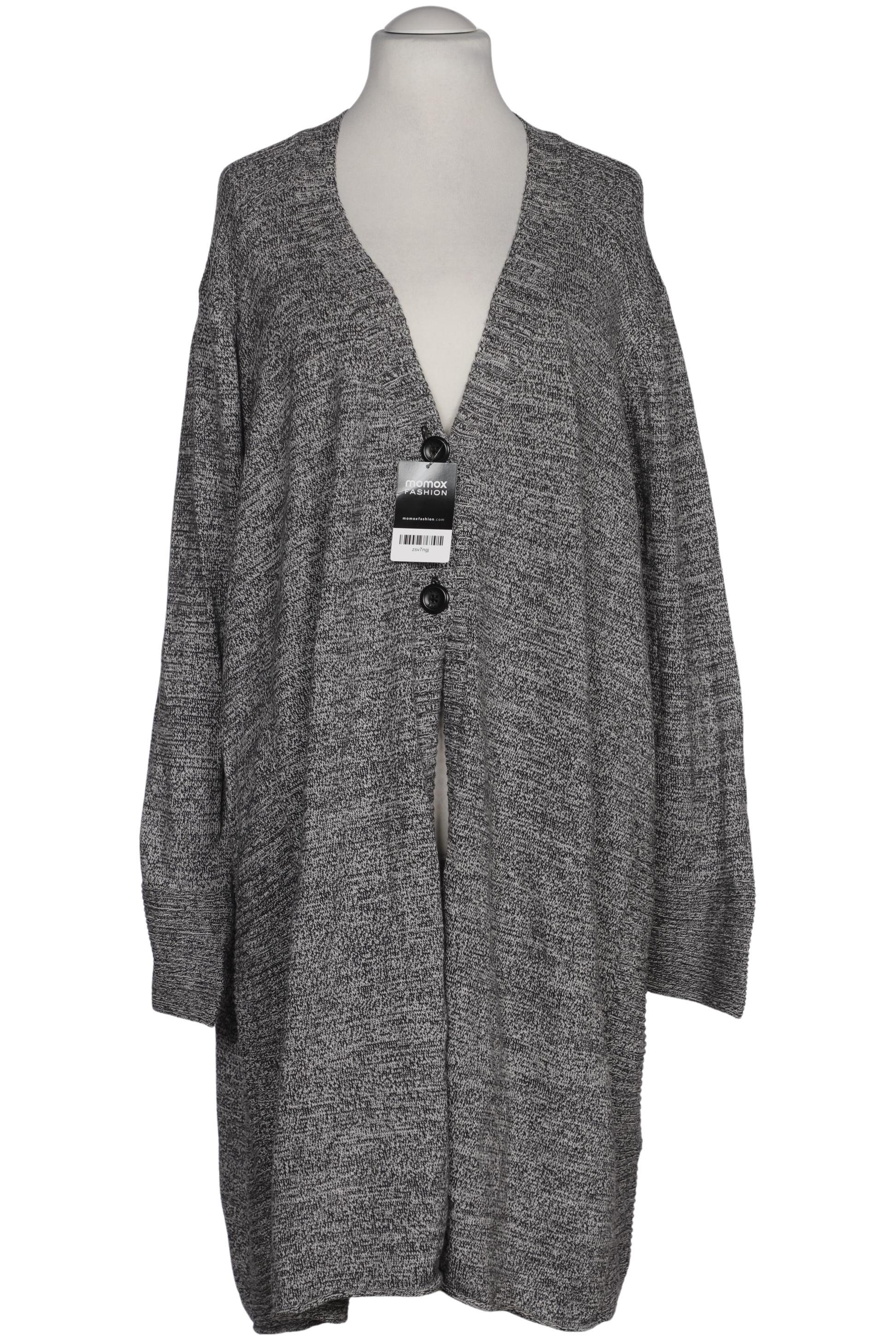 

Pure by Ulla Popken Damen Strickjacke, grau, Gr. 54