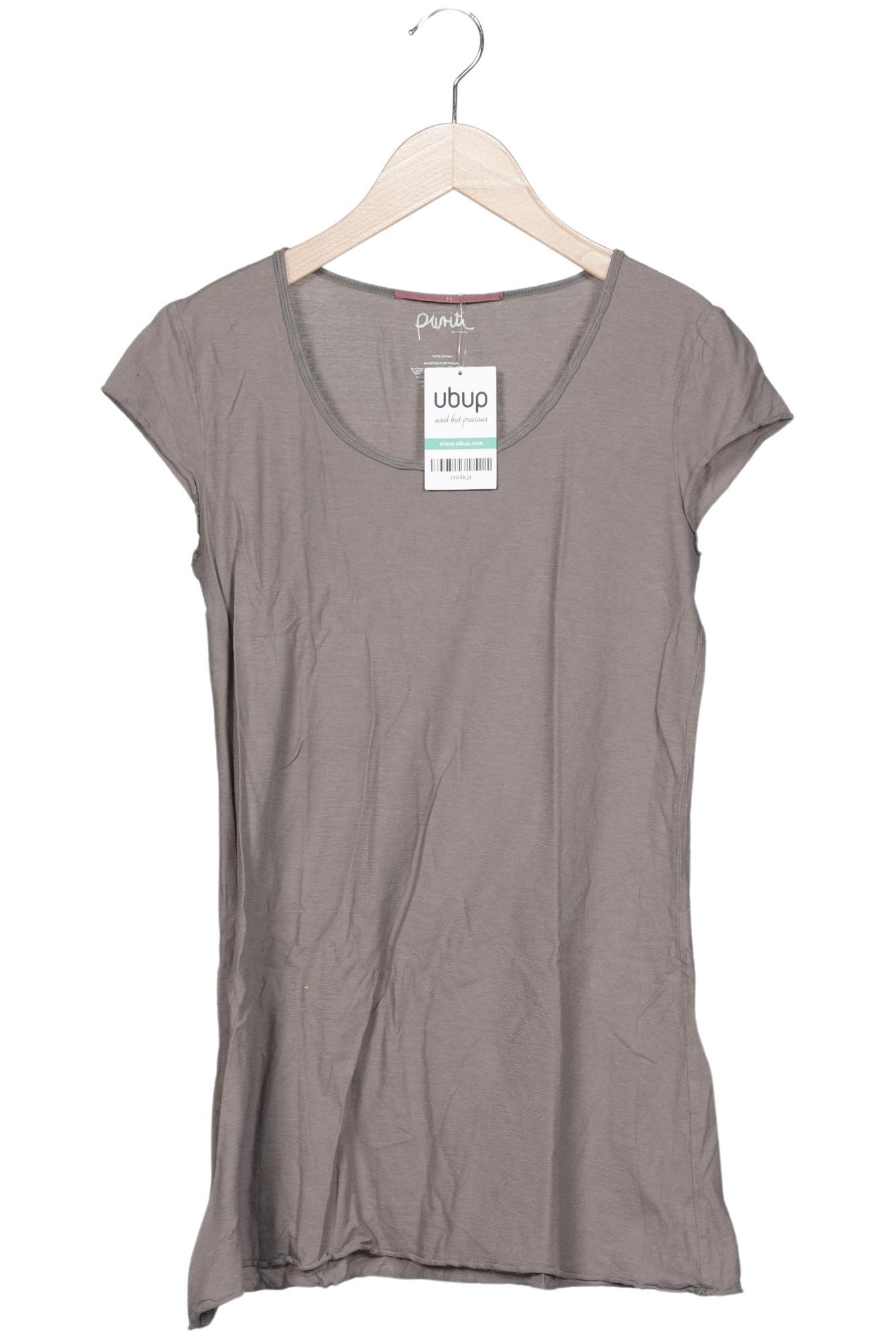 

puriti Damen T-Shirt, grau, Gr. 38