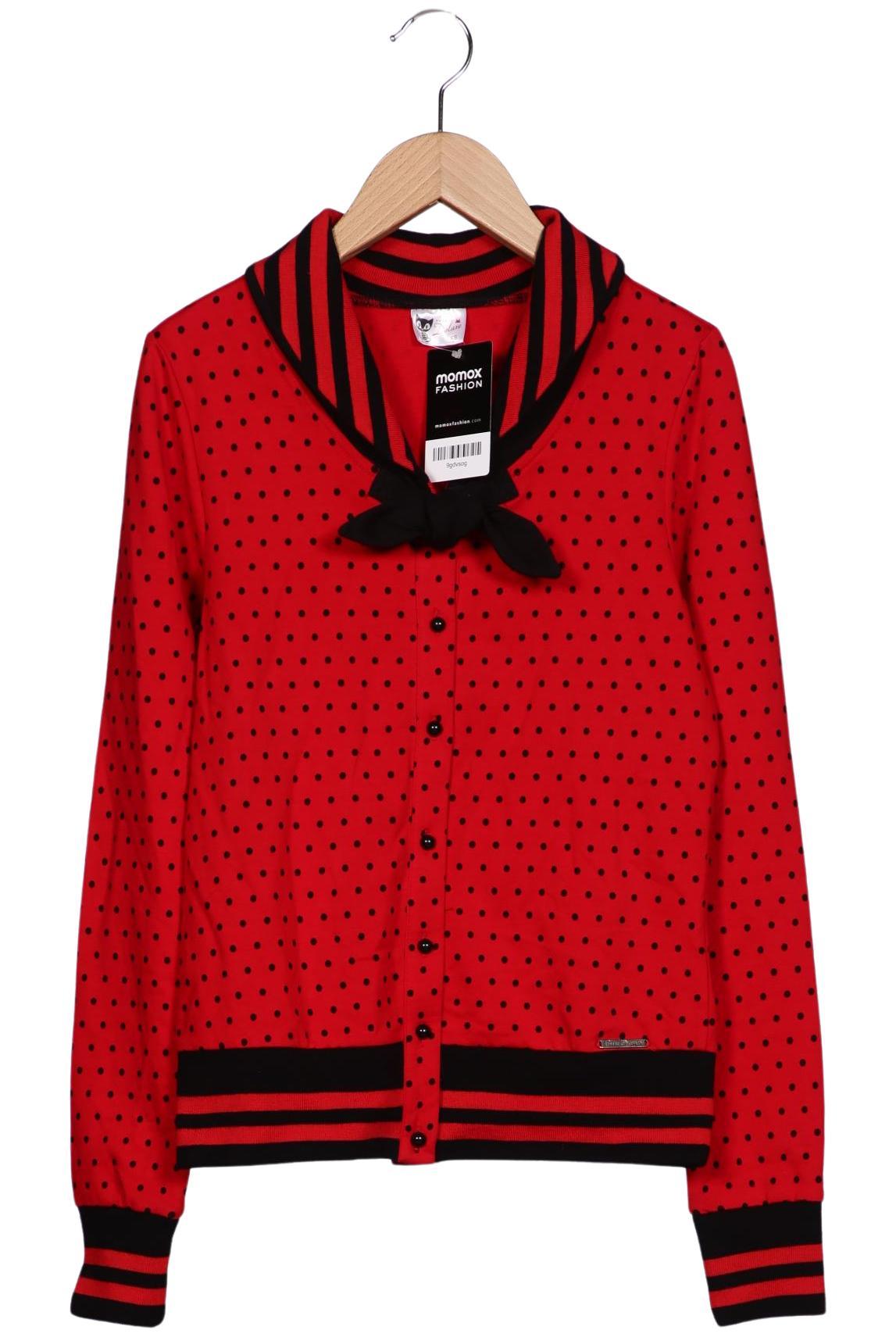 Thumbnail - Pussy Deluxe Damen Sweatshirt, rot, Gr. 34