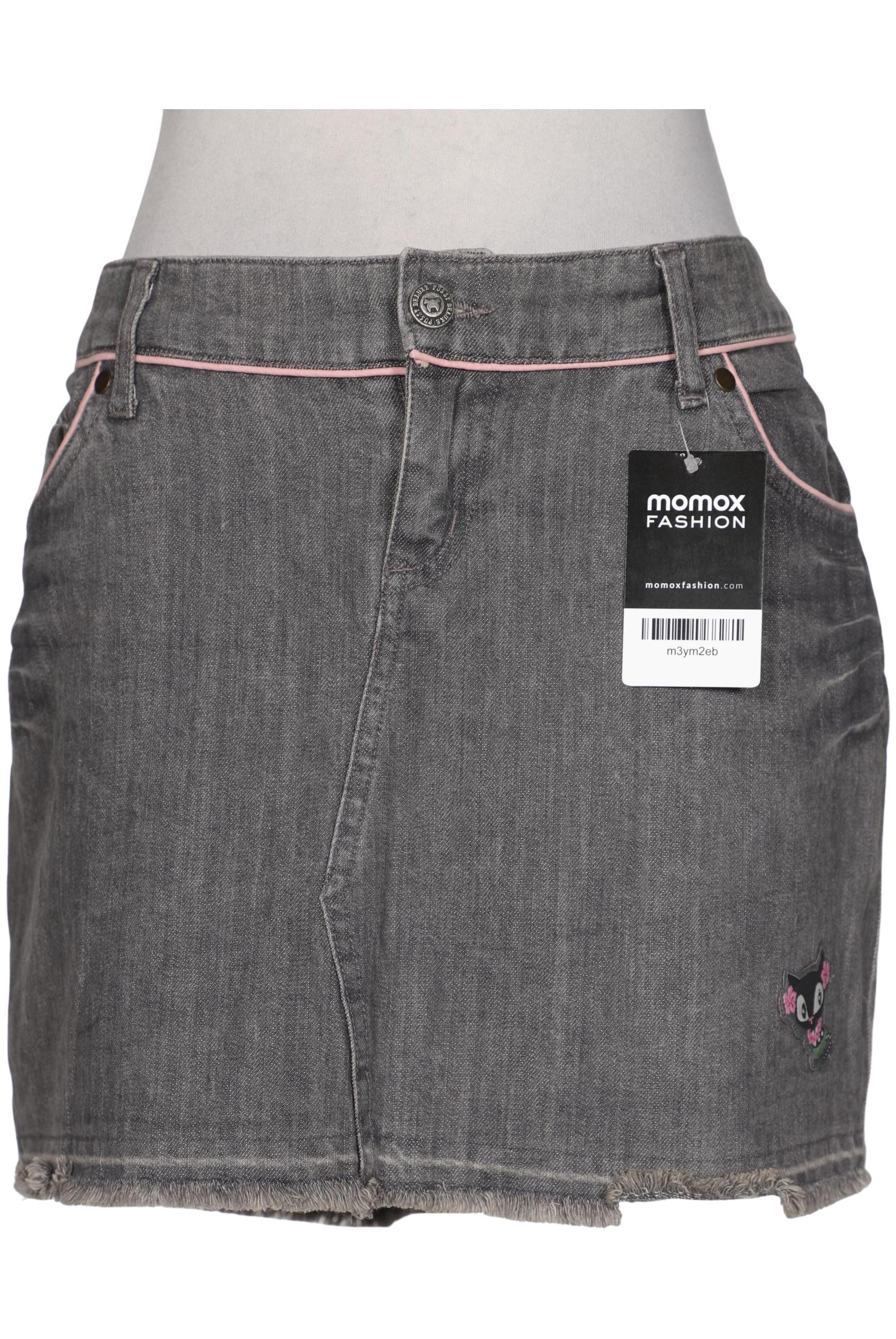 Thumbnail - Pussy Deluxe Damen Rock, grau, Gr. 42