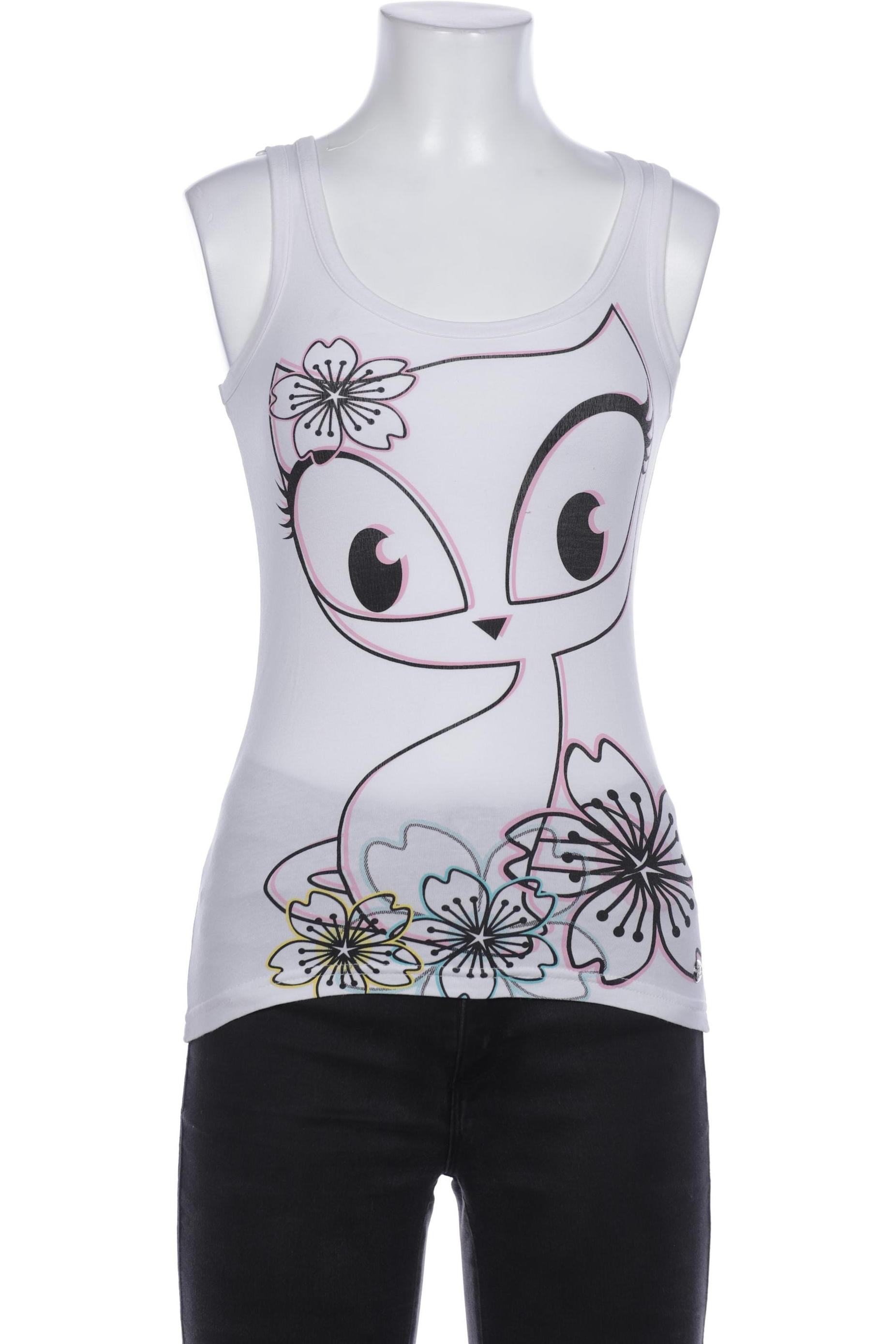 Thumbnail - Pussy Deluxe Damen Top, weiß, Gr. 34
