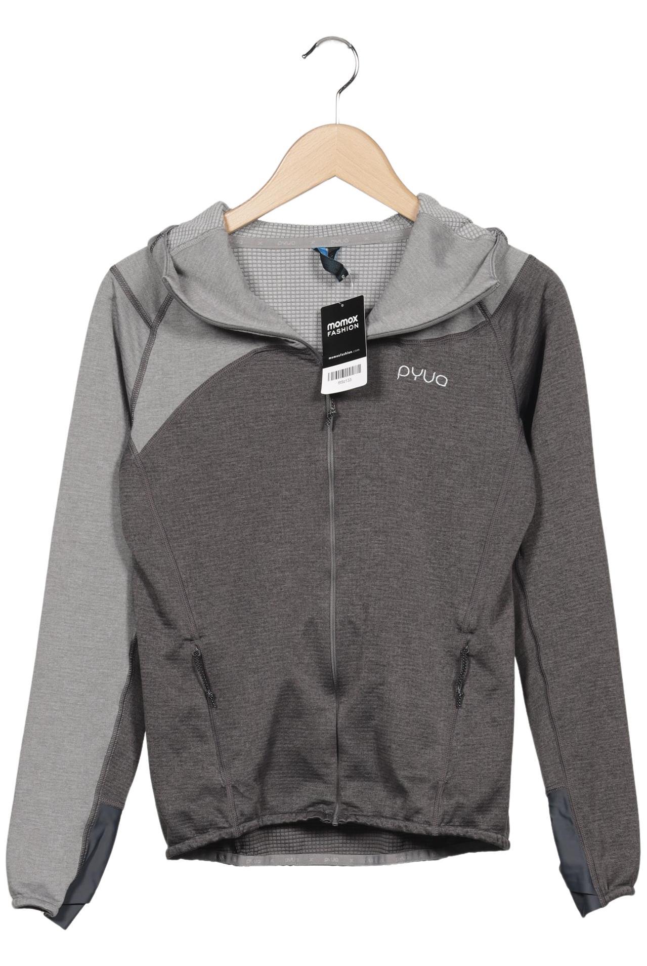 

pyua Damen Kapuzenpullover, grau, Gr. 38