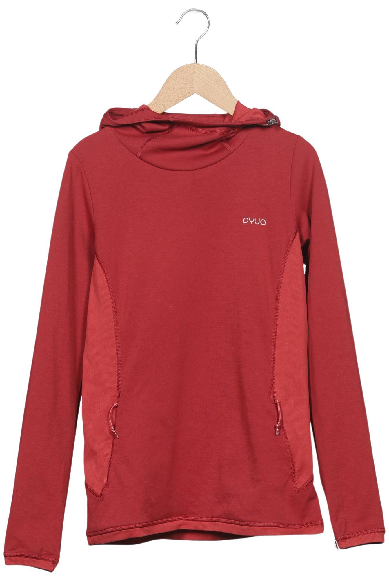 

pyua Damen Langarmshirt, rot, Gr. 36
