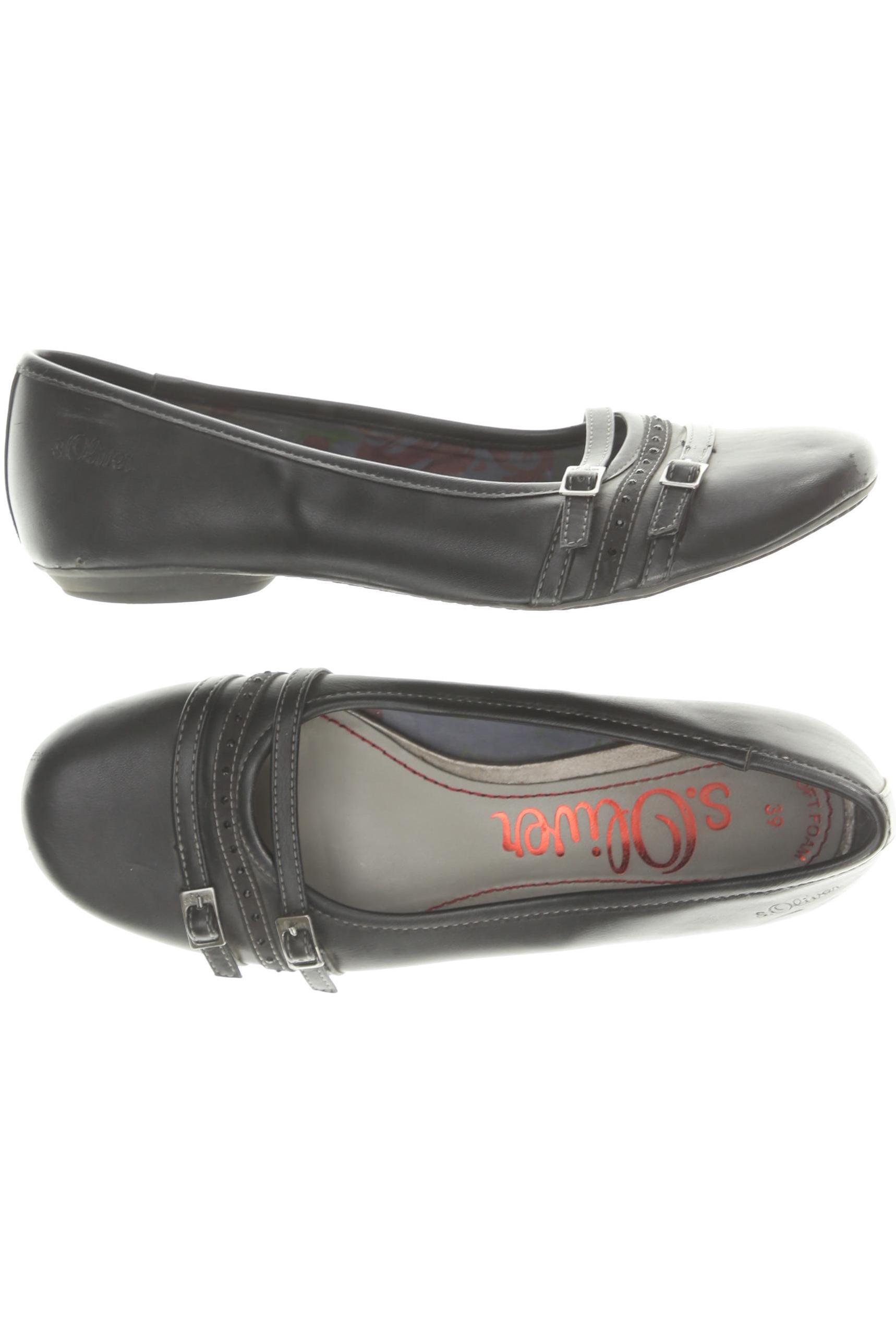 

QS by s.Oliver Damen Ballerinas, schwarz, Gr. 39