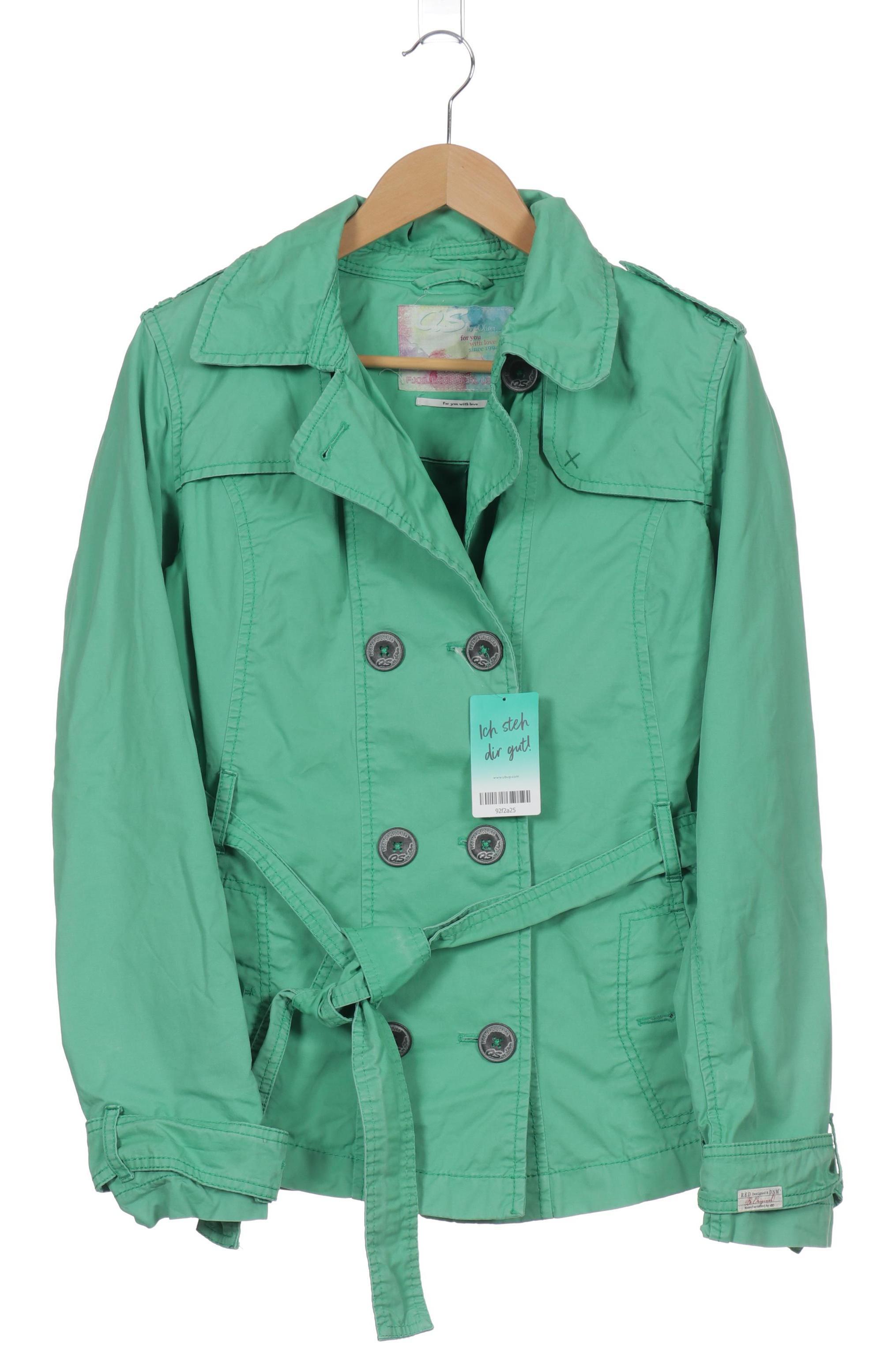 

QS by s.Oliver Damen Jacke, grün, Gr.