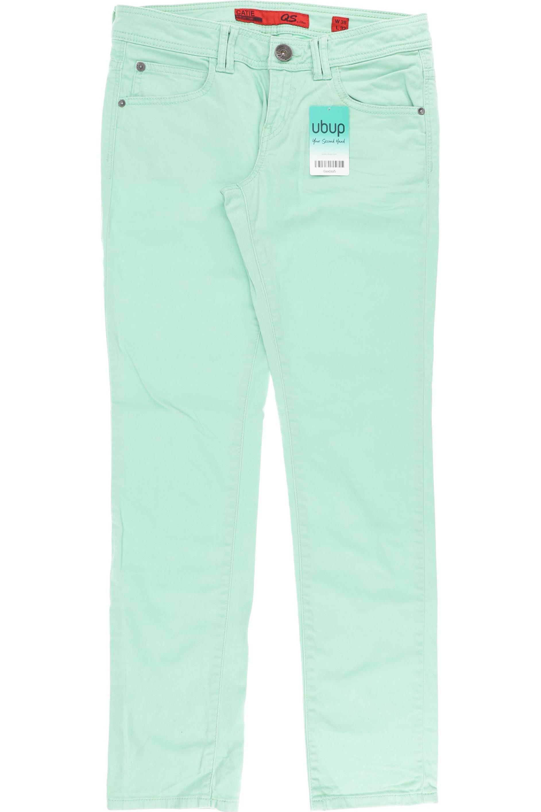 

QS by s.Oliver Damen Jeans, grün, Gr. 38