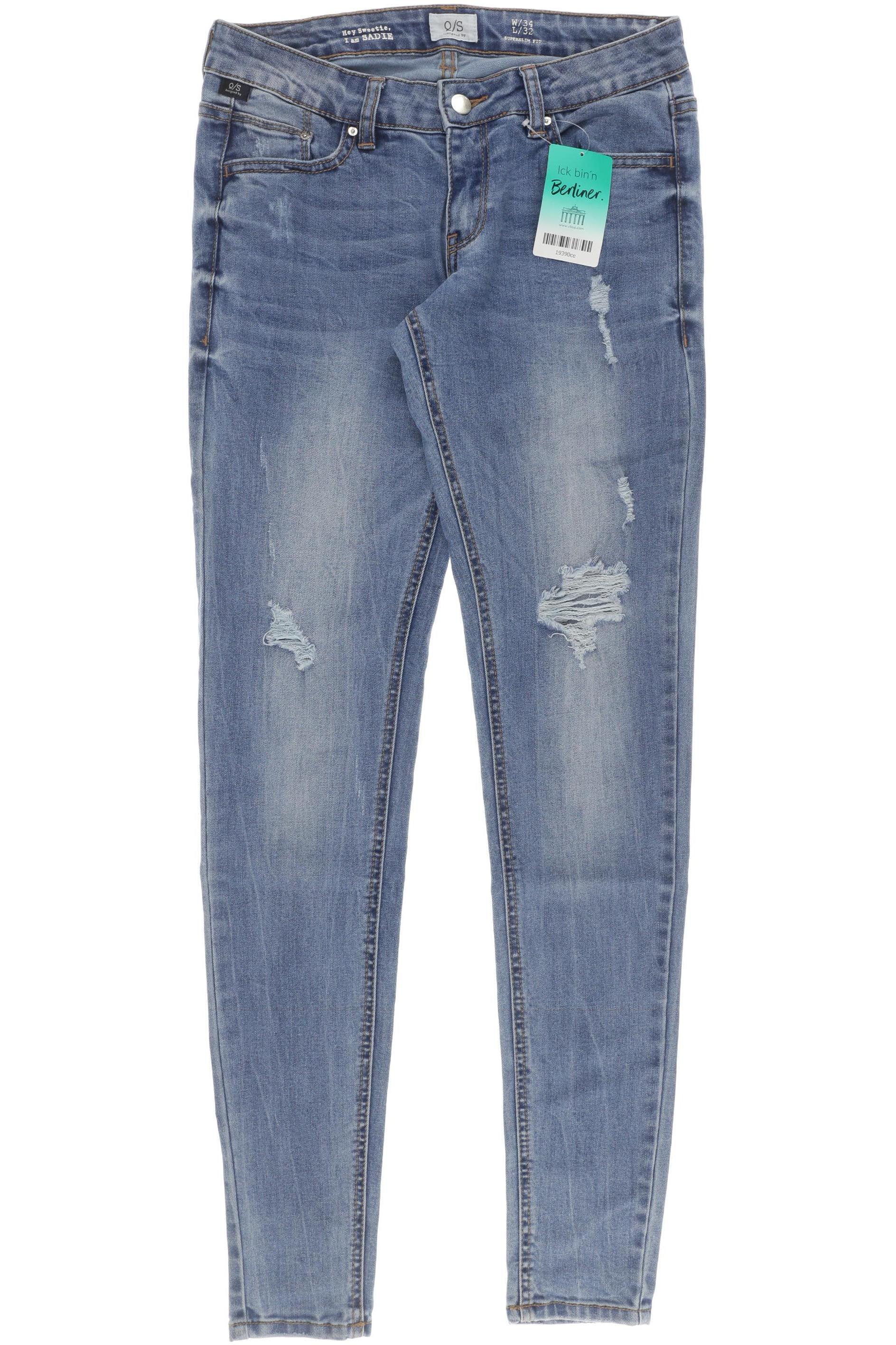 

QS by s.Oliver Damen Jeans, blau, Gr. 34