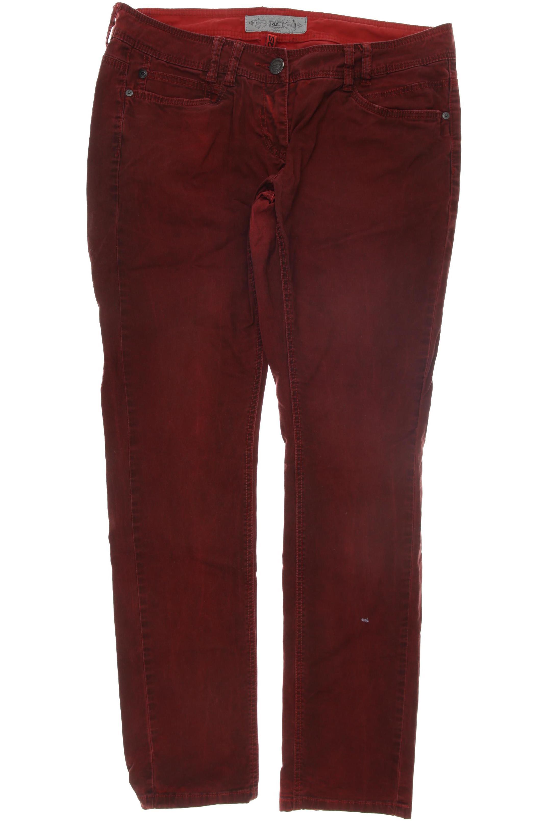 

QS by s.Oliver Damen Jeans, rot, Gr. 42