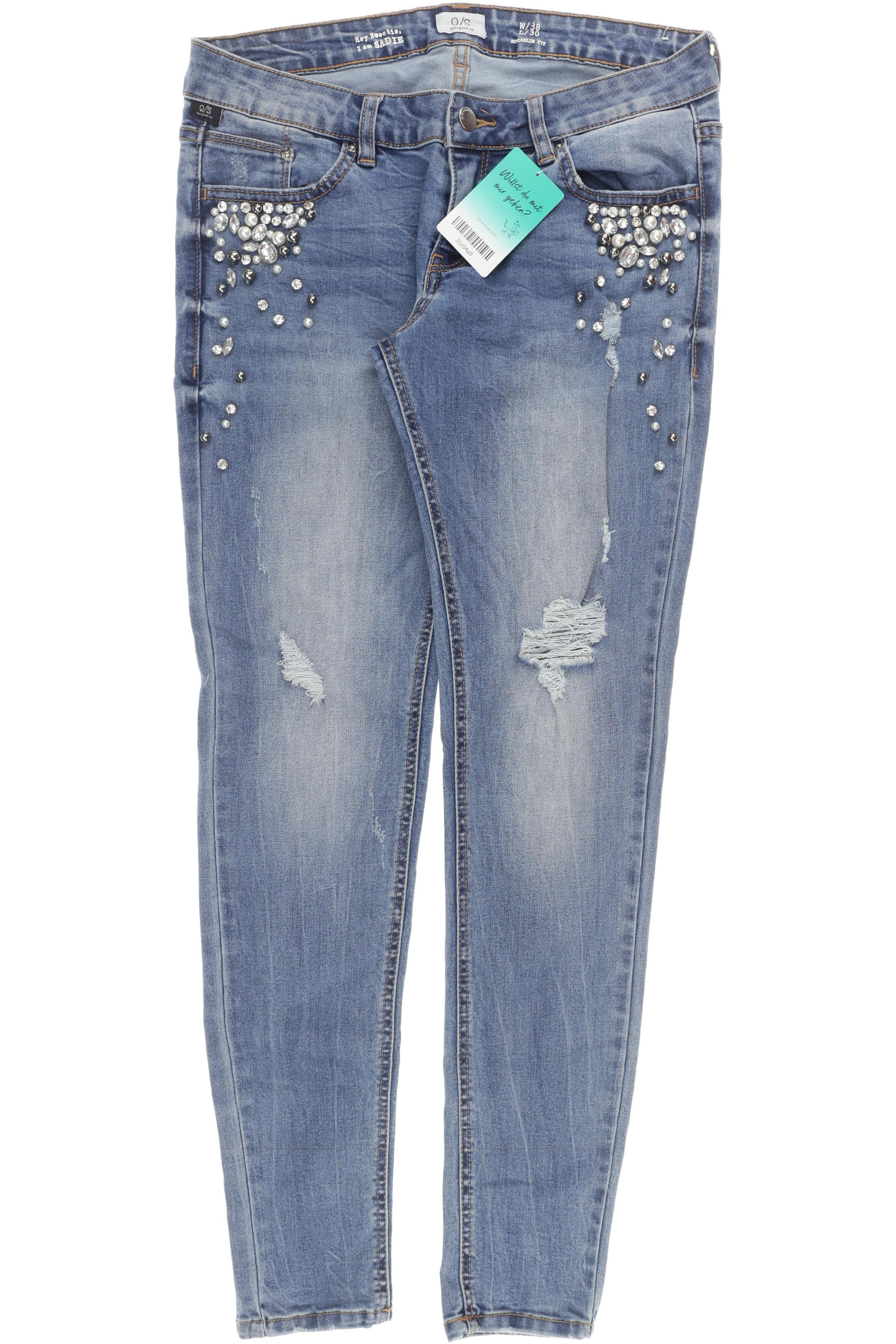

QS by s.Oliver Damen Jeans, blau, Gr. 38
