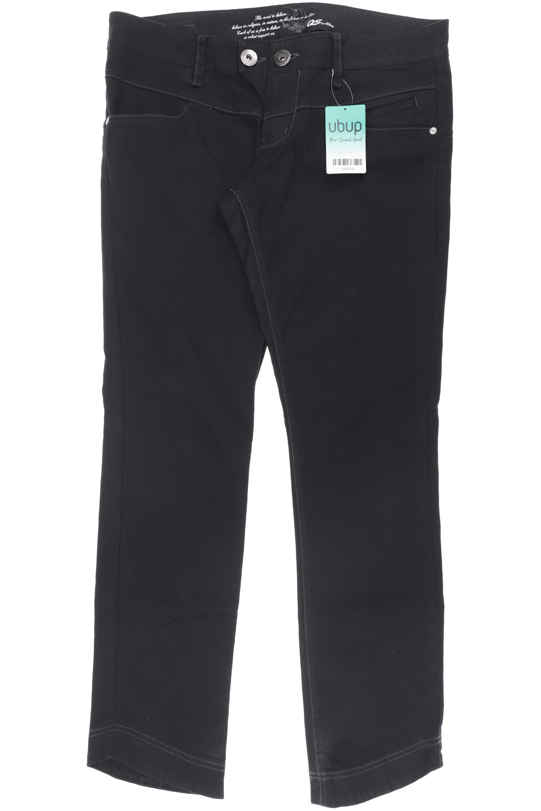 

QS by s.Oliver Damen Jeans, schwarz, Gr. 40