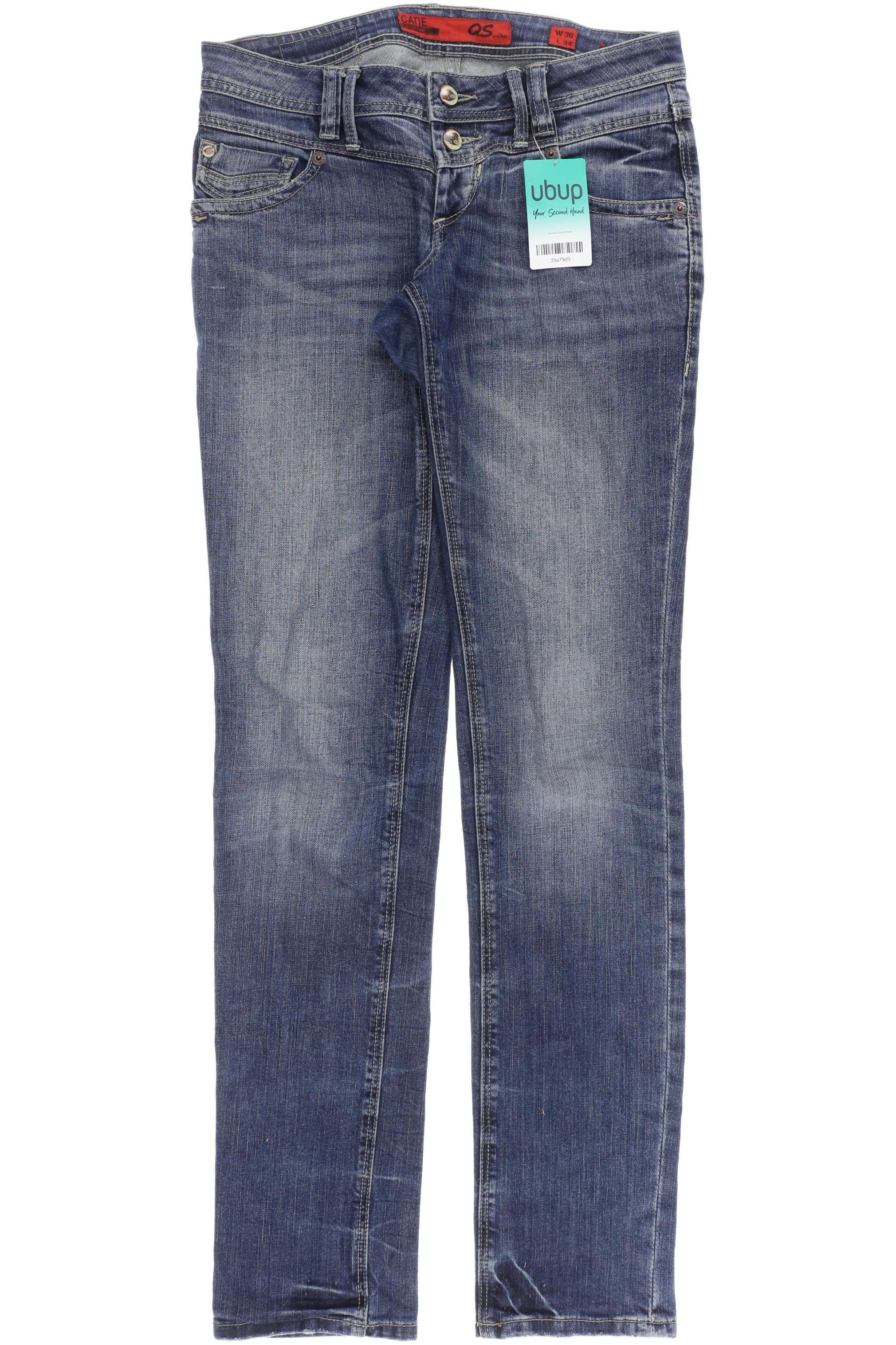 

QS by s.Oliver Damen Jeans, blau, Gr. 36