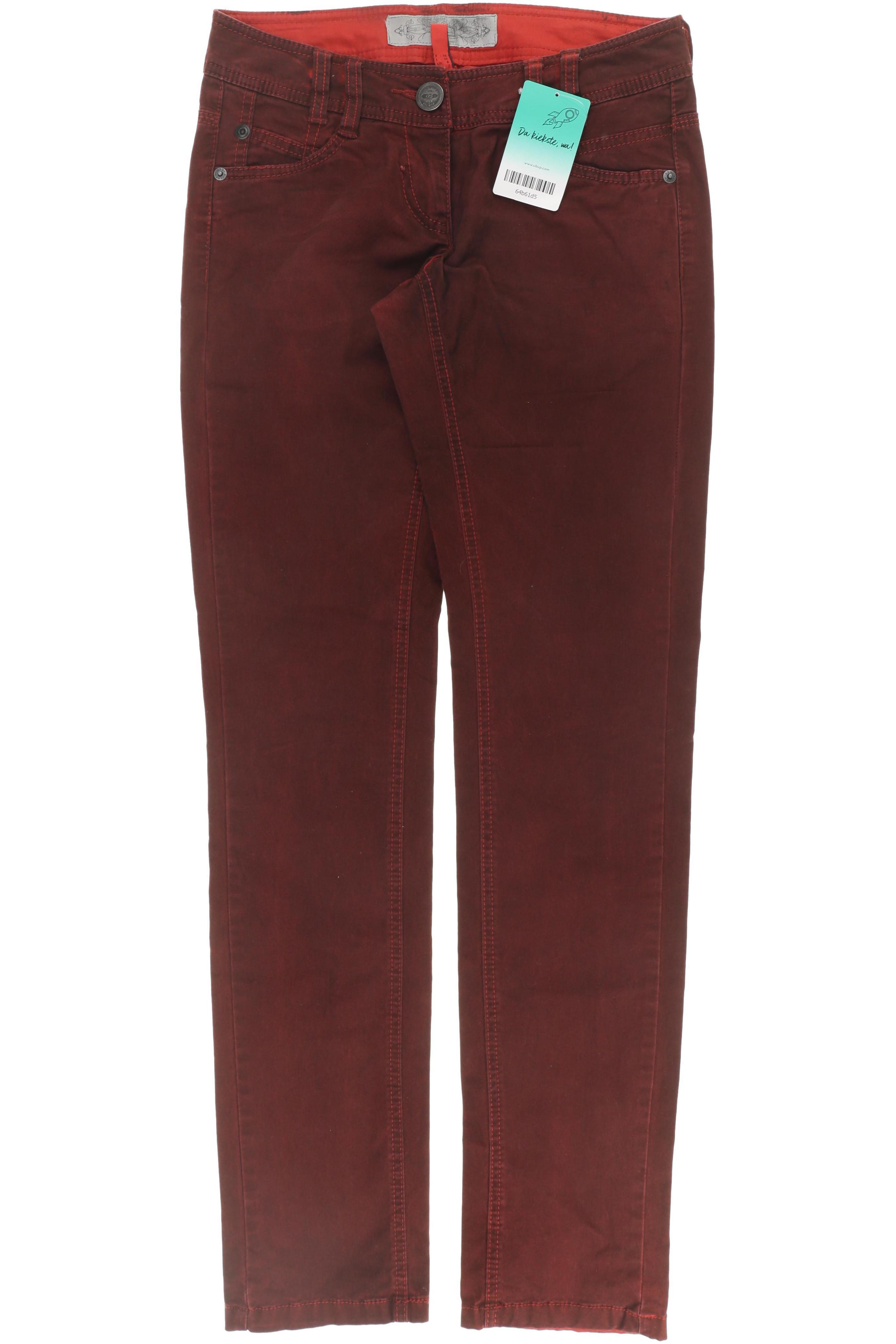 

QS by s.Oliver Damen Jeans, rot, Gr. 32