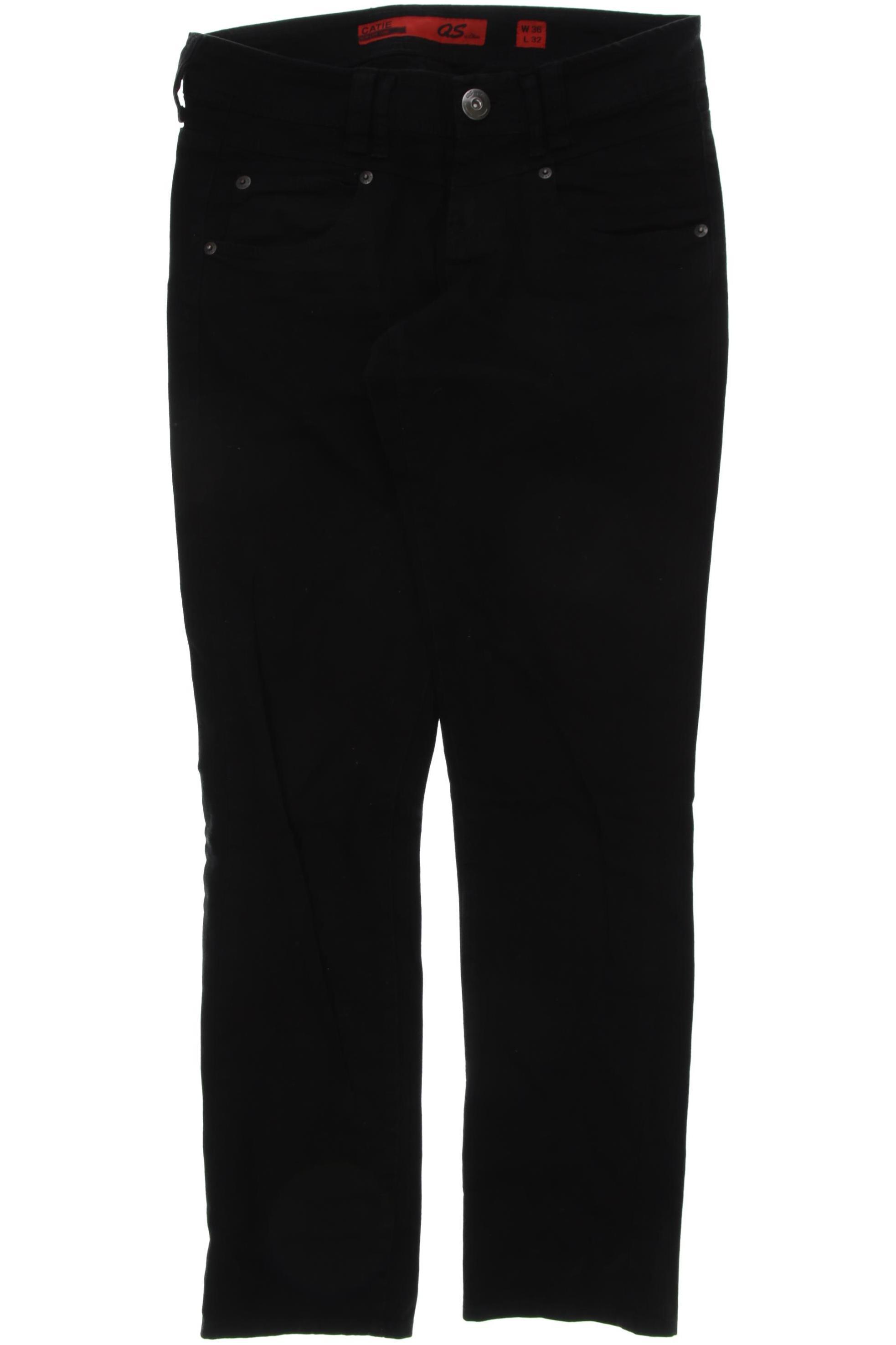 

QS by s.Oliver Damen Jeans, schwarz, Gr. 36