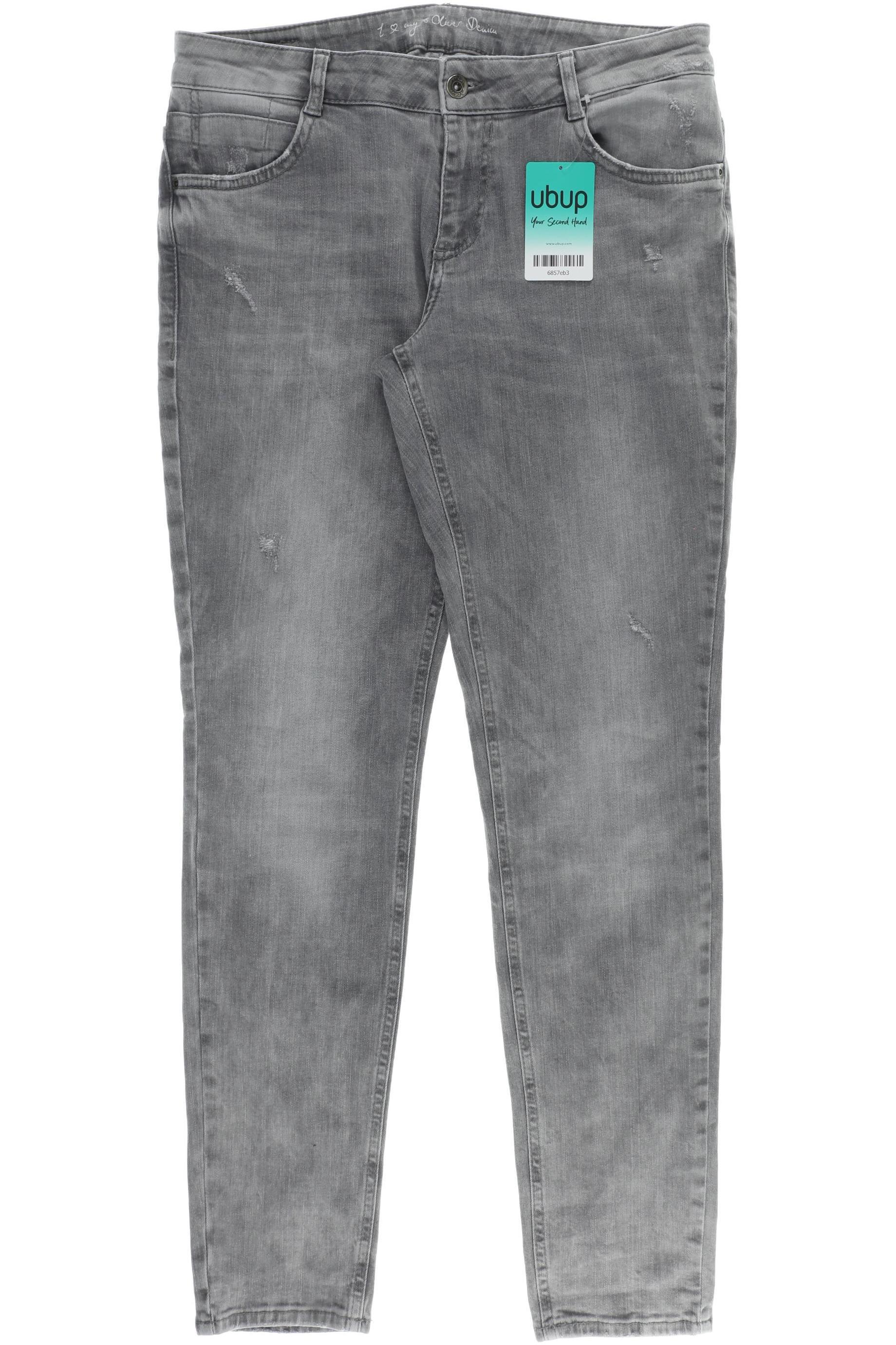 

QS by s.Oliver Damen Jeans, grau, Gr. 40