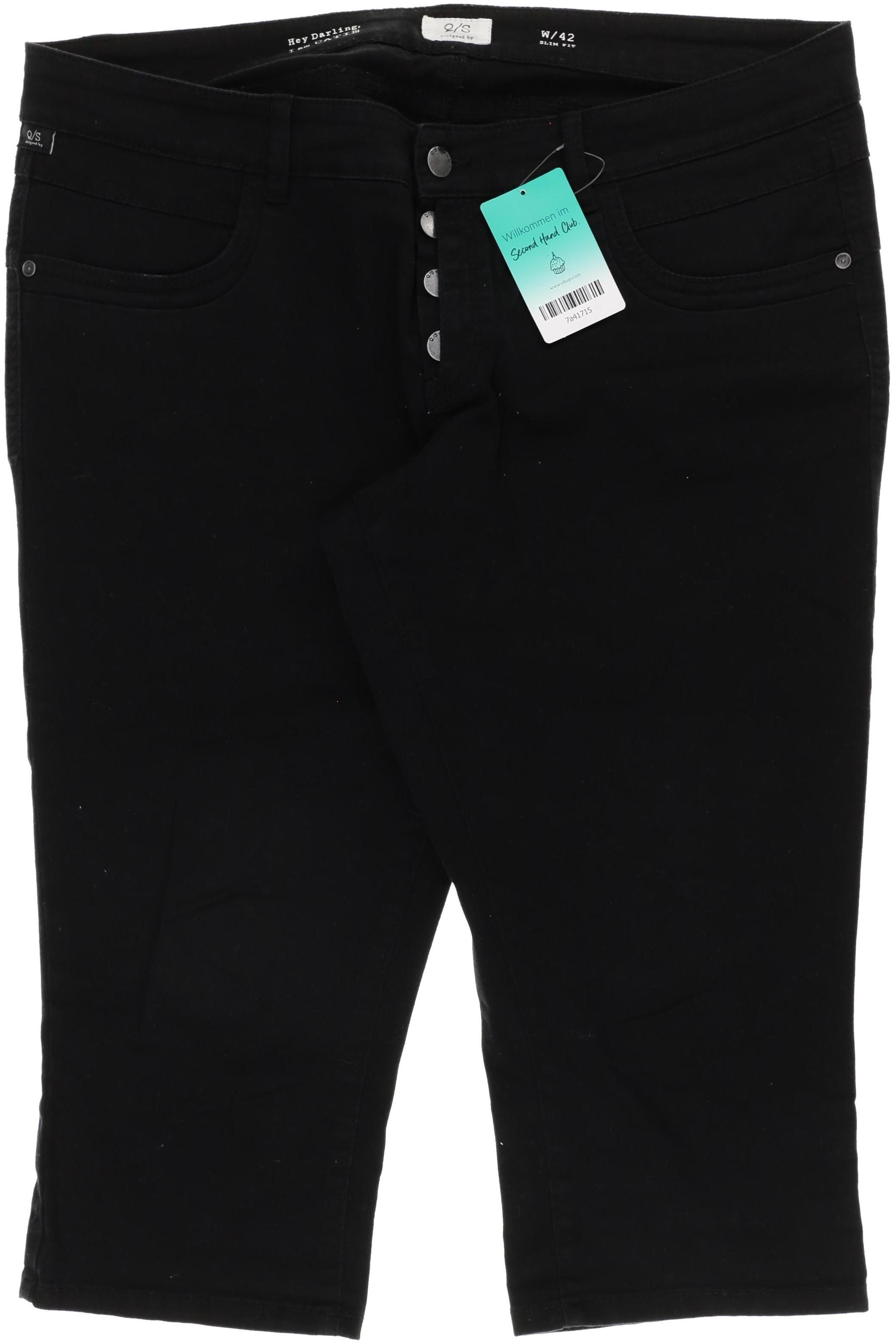 

QS by s.Oliver Damen Jeans, schwarz, Gr. 42