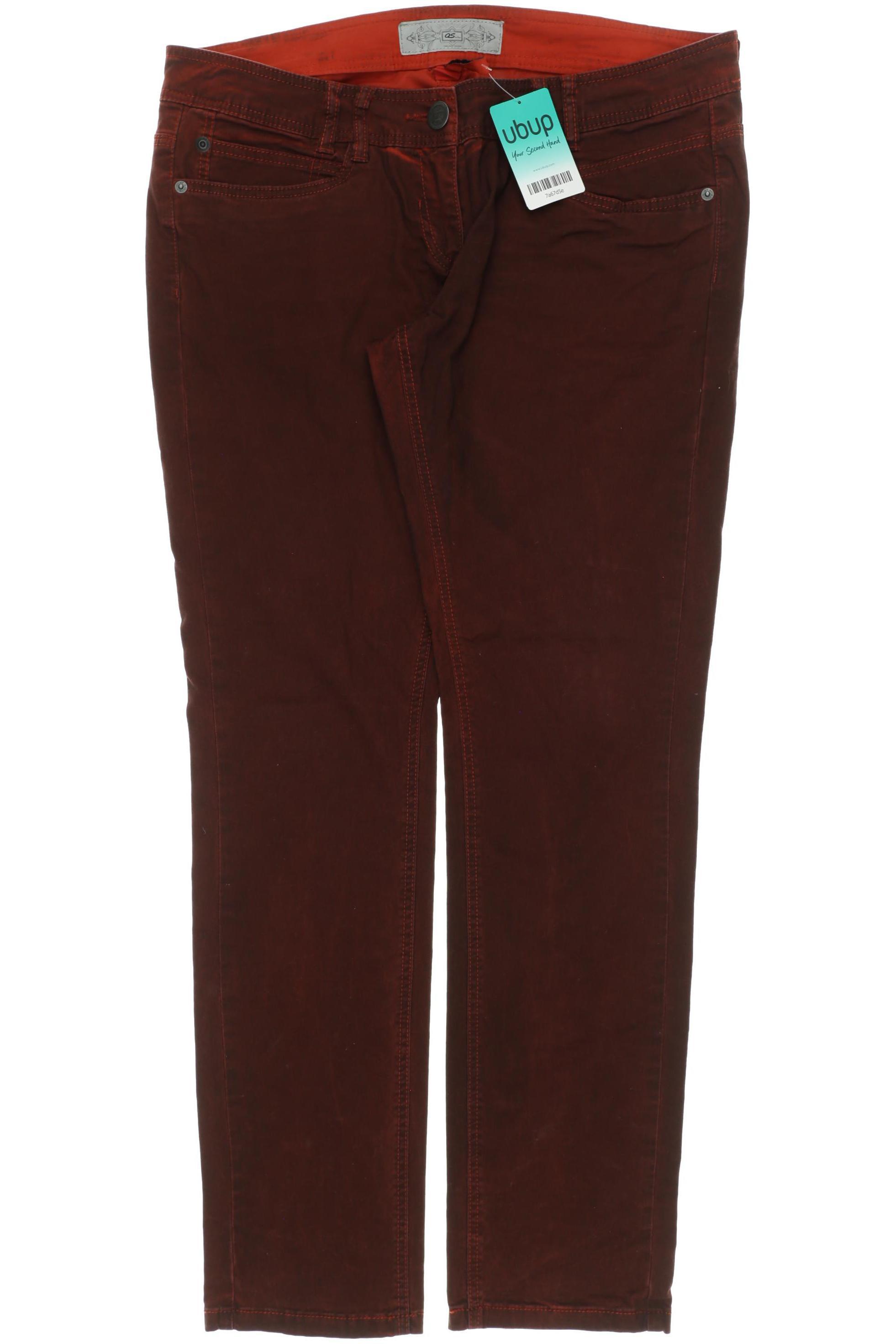 

QS by s.Oliver Damen Jeans, rot, Gr. 42
