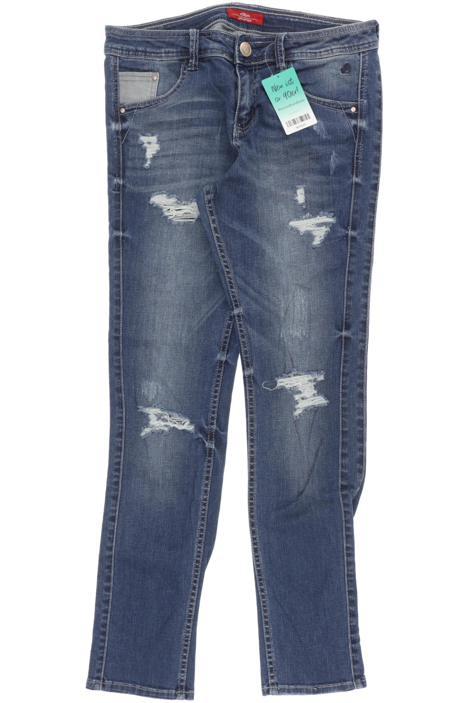 

QS by s.Oliver Damen Jeans, blau, Gr. 34