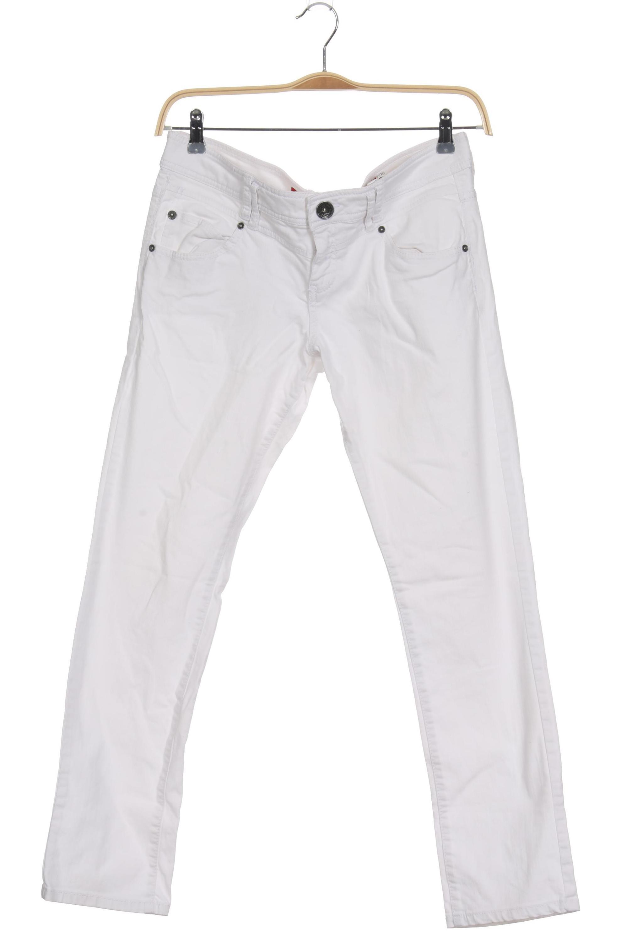 

QS by s.Oliver Damen Jeans, weiß, Gr. 40