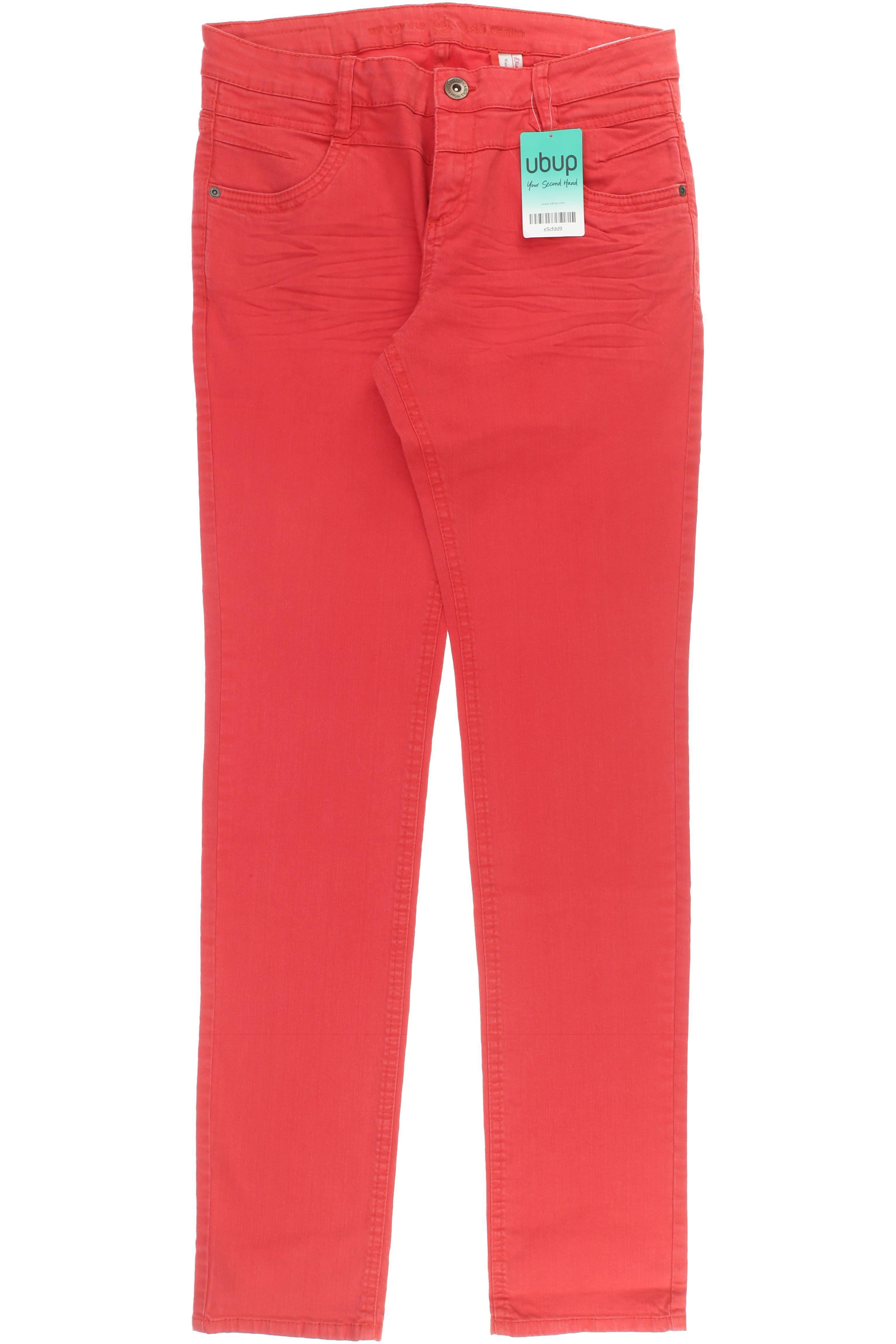 

QS by s.Oliver Damen Jeans, rot, Gr. 38