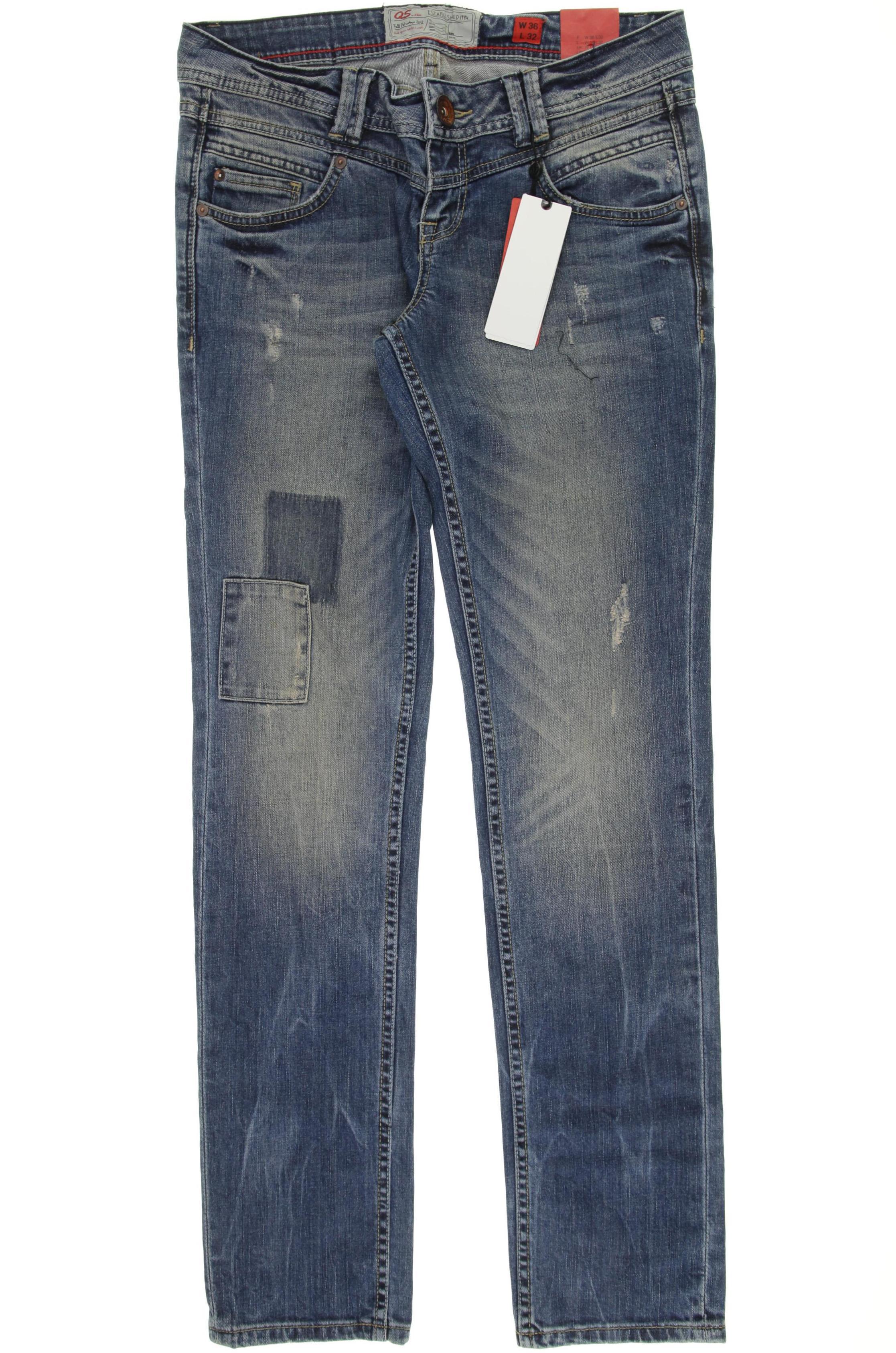 

QS by s.Oliver Damen Jeans, blau, Gr. 36