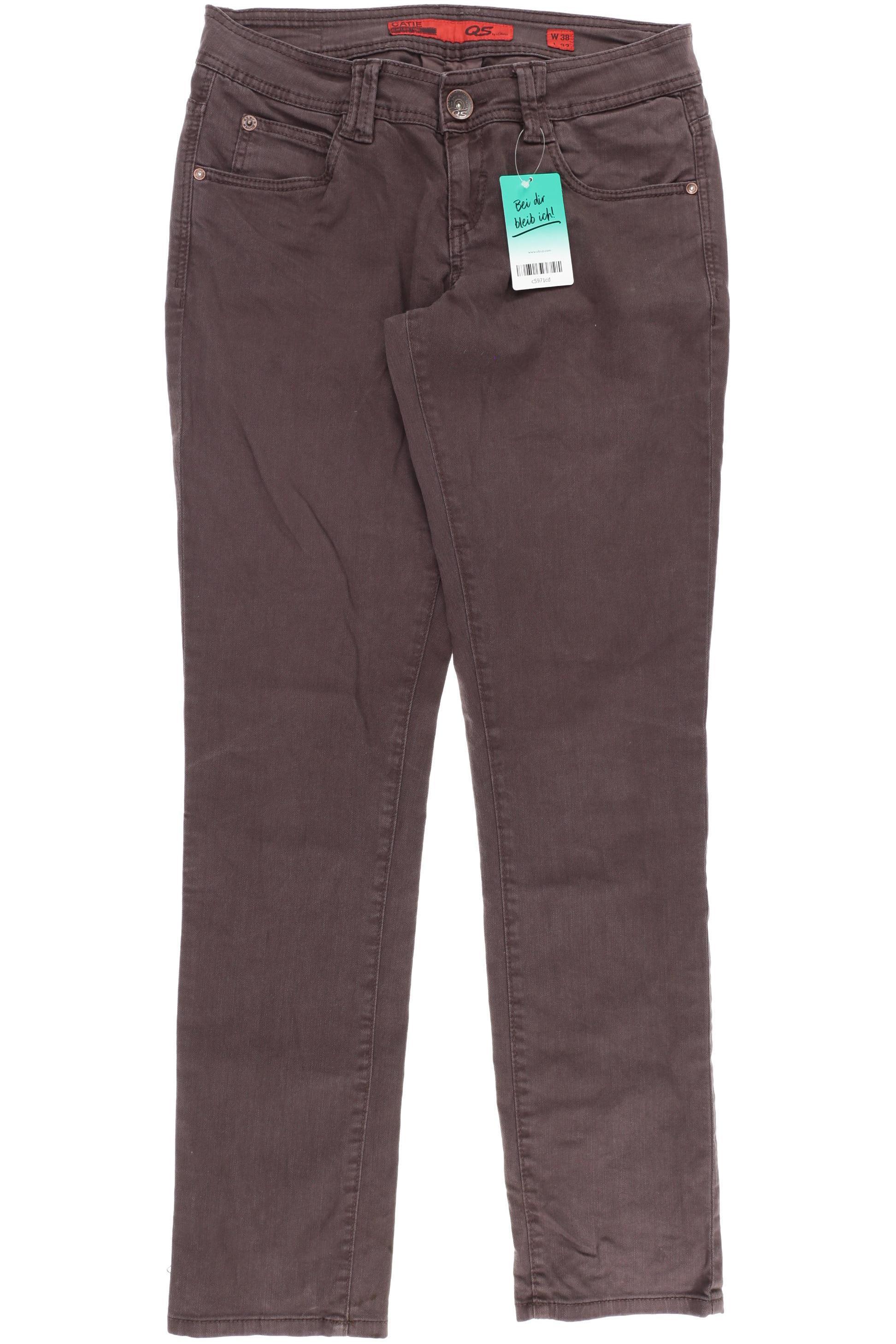 

QS by s.Oliver Damen Jeans, braun, Gr. 38