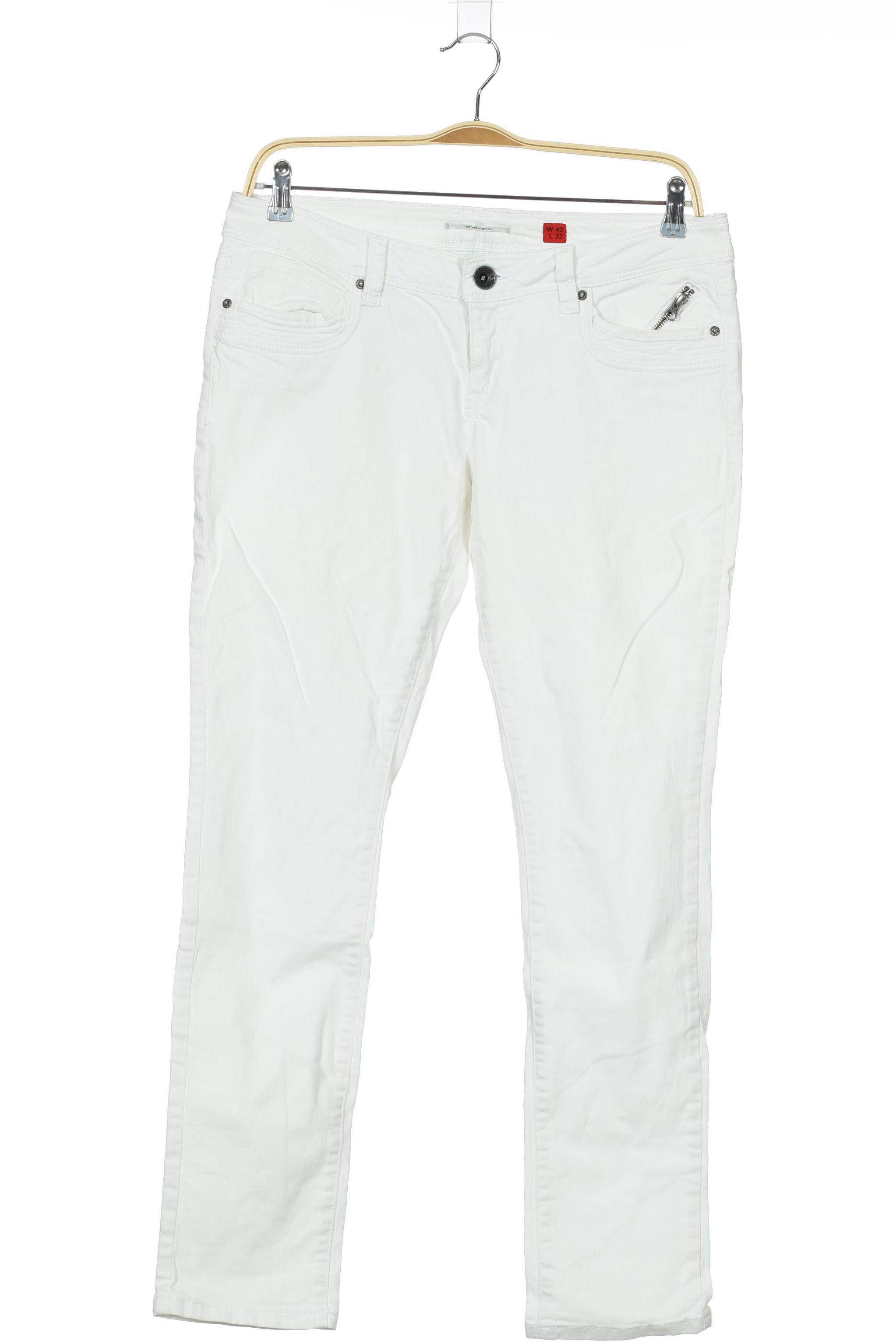 

QS by s.Oliver Damen Jeans, weiß, Gr. 42