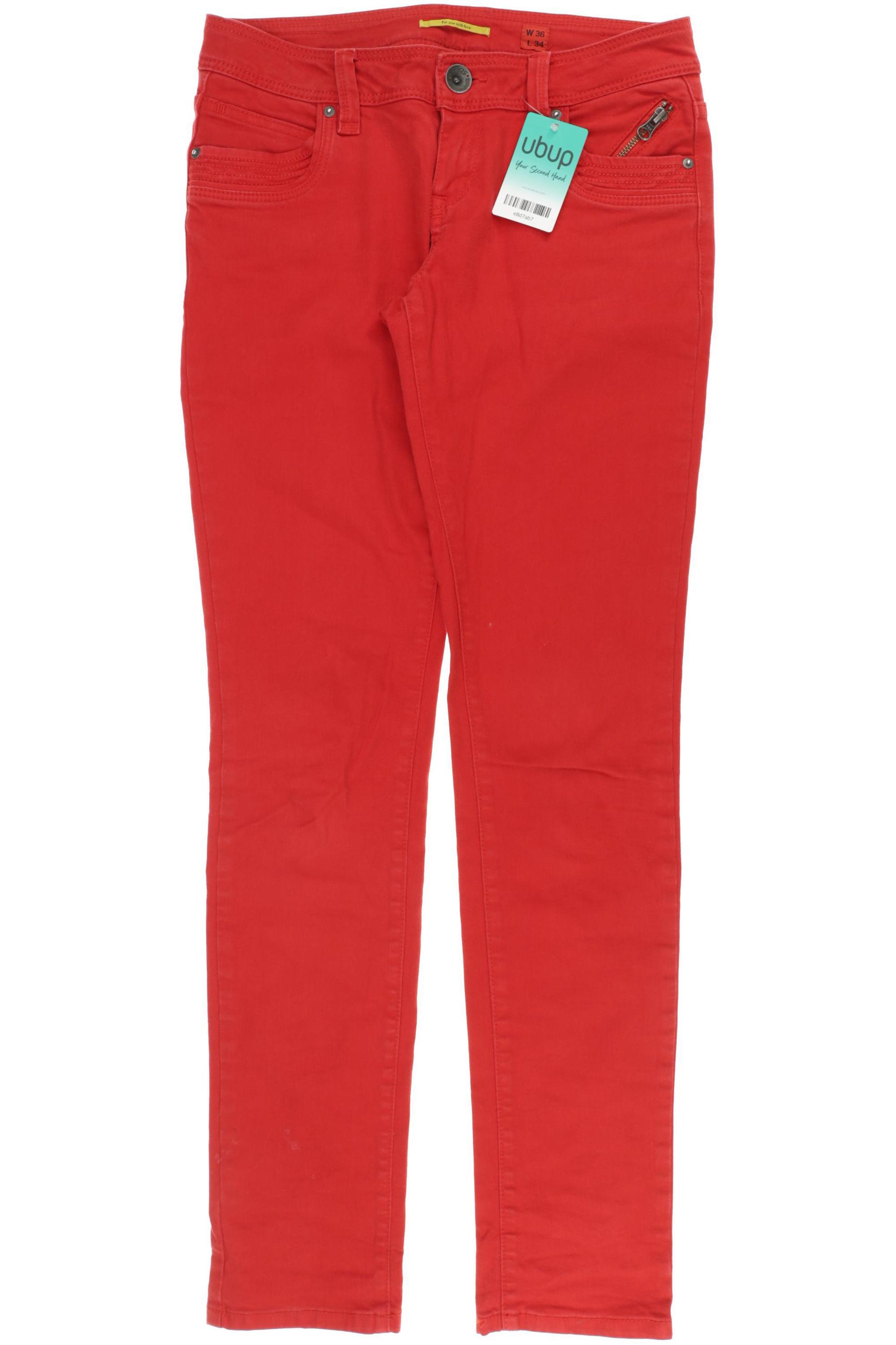 

QS by s.Oliver Damen Jeans, rot, Gr. 36