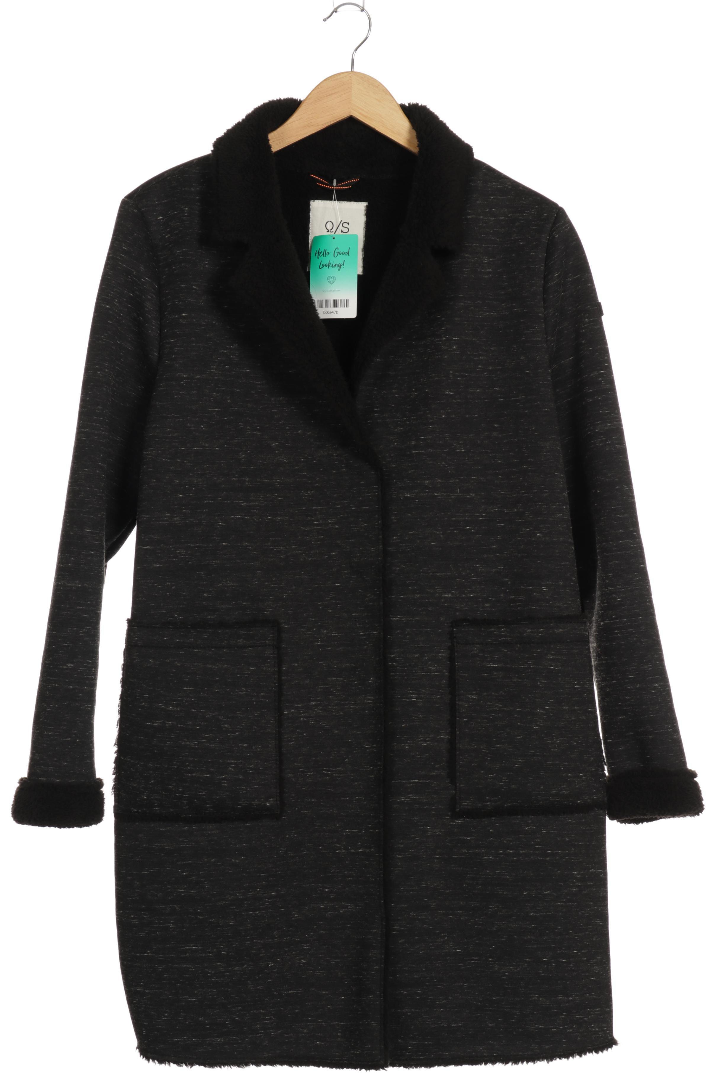 

QS by s.Oliver Damen Mantel, schwarz, Gr.