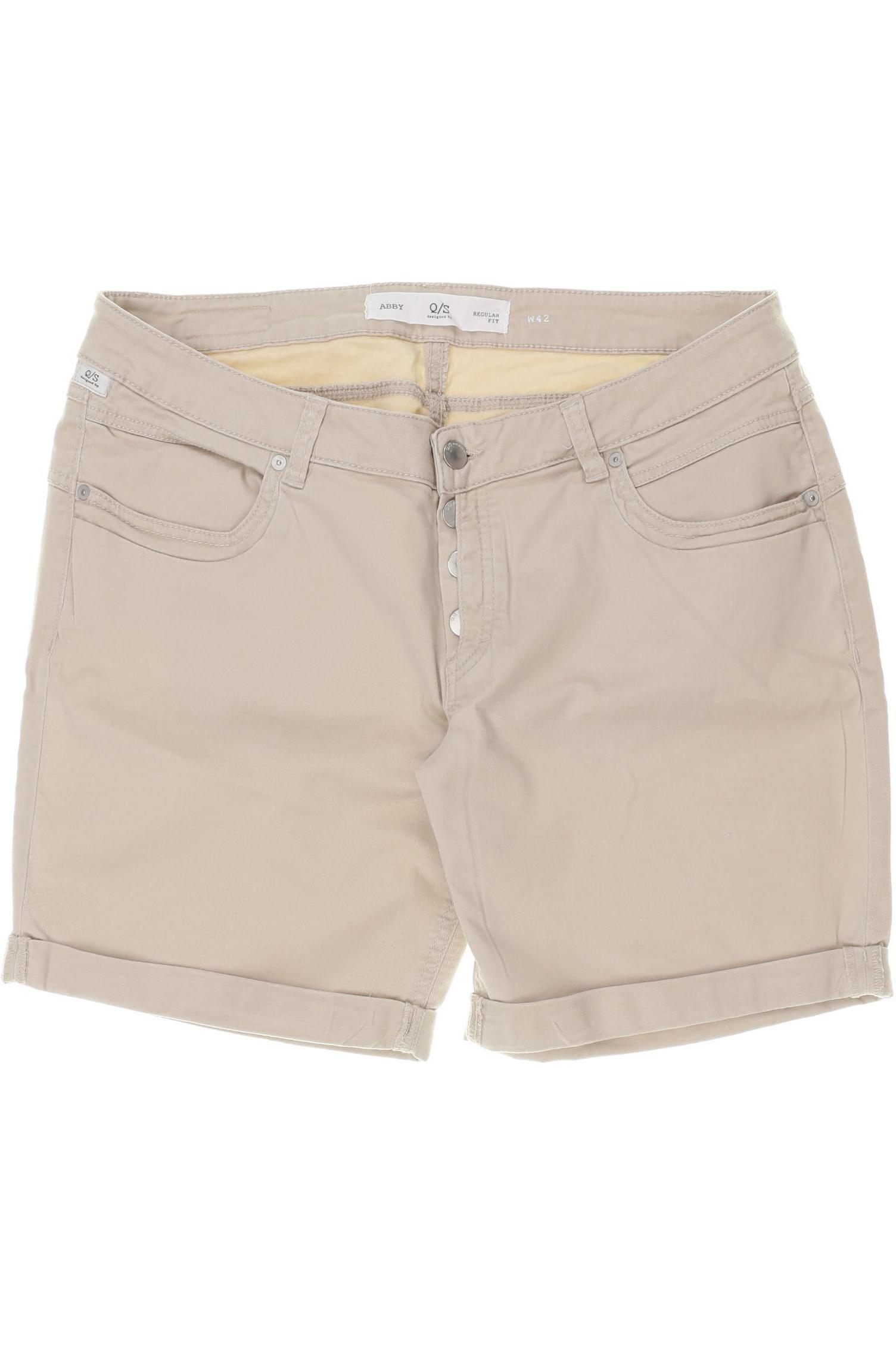 

QS by s.Oliver Damen Shorts, beige, Gr. 42