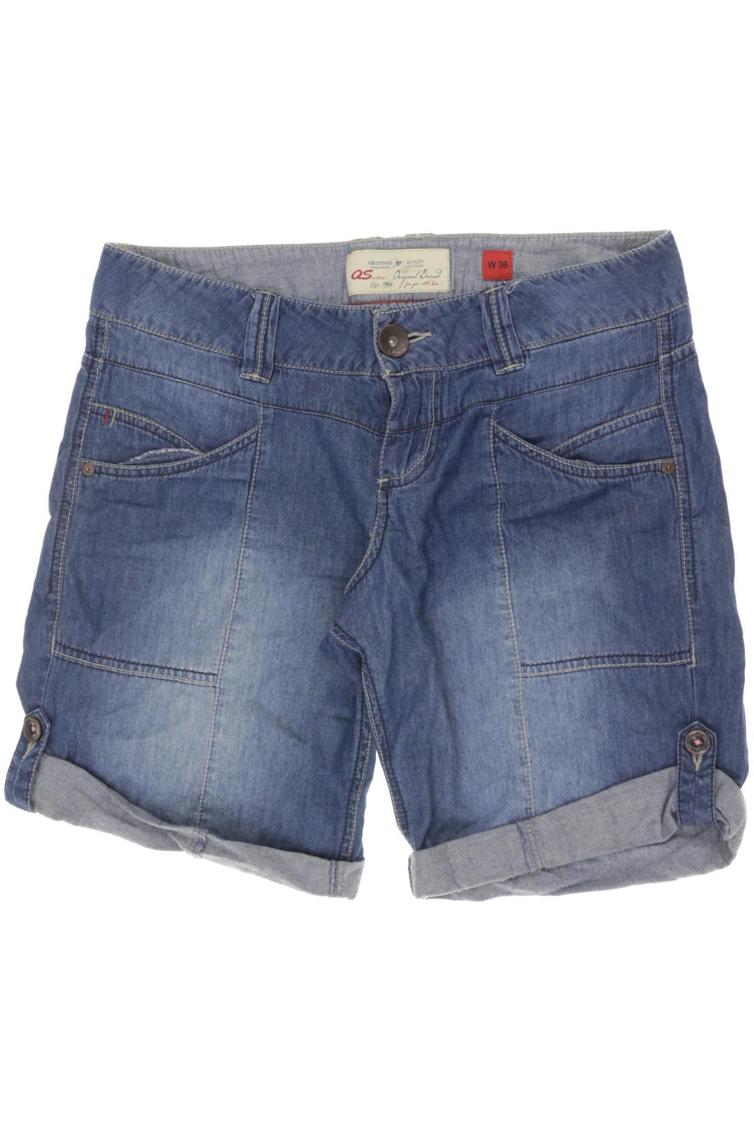 

QS by s.Oliver Damen Shorts, blau, Gr. 36