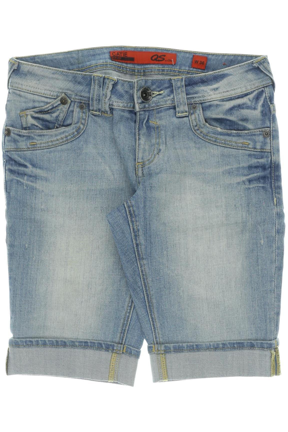 

QS by s.Oliver Damen Shorts, blau, Gr. 34