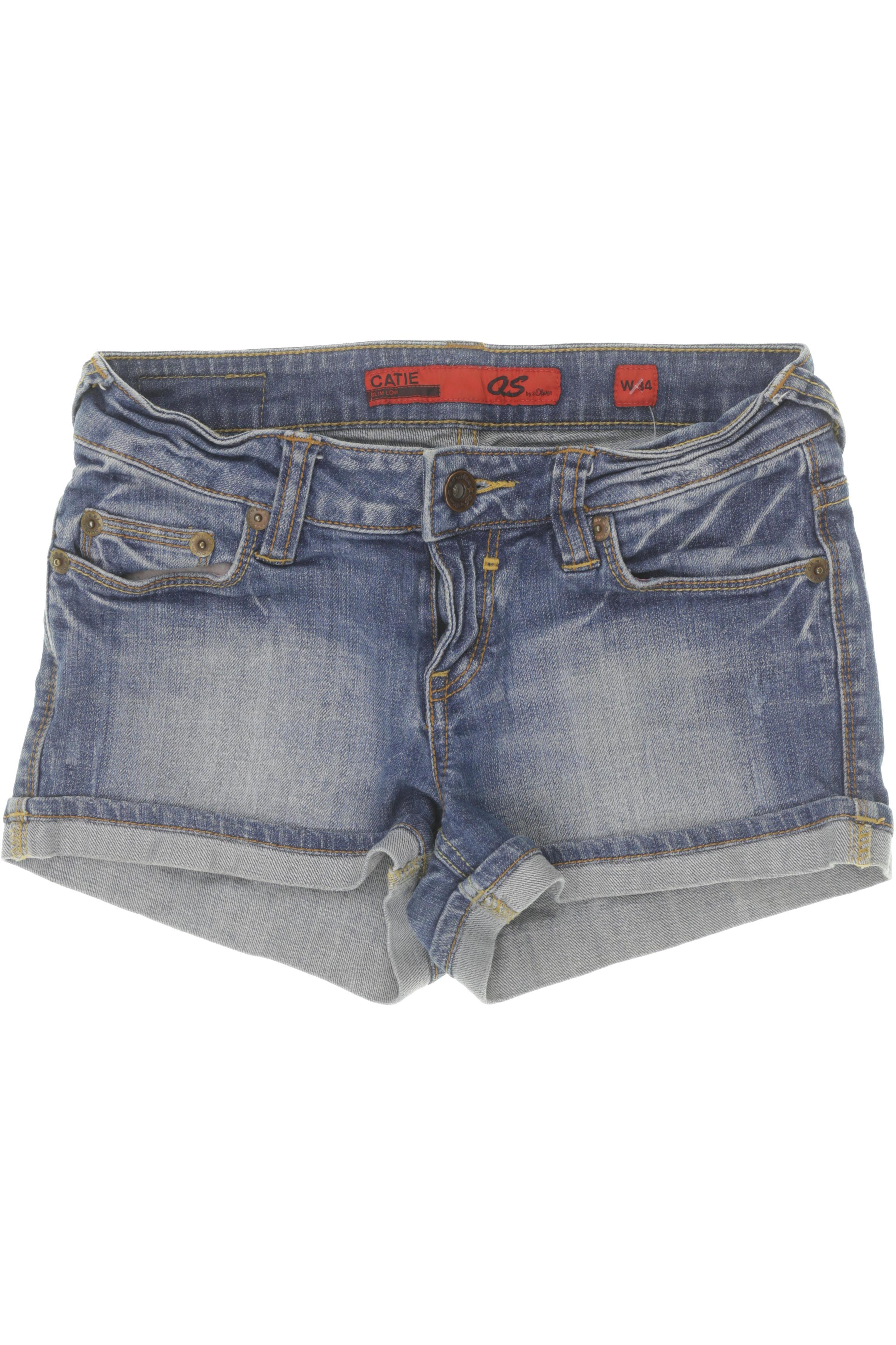

QS by s.Oliver Damen Shorts, blau, Gr. 28