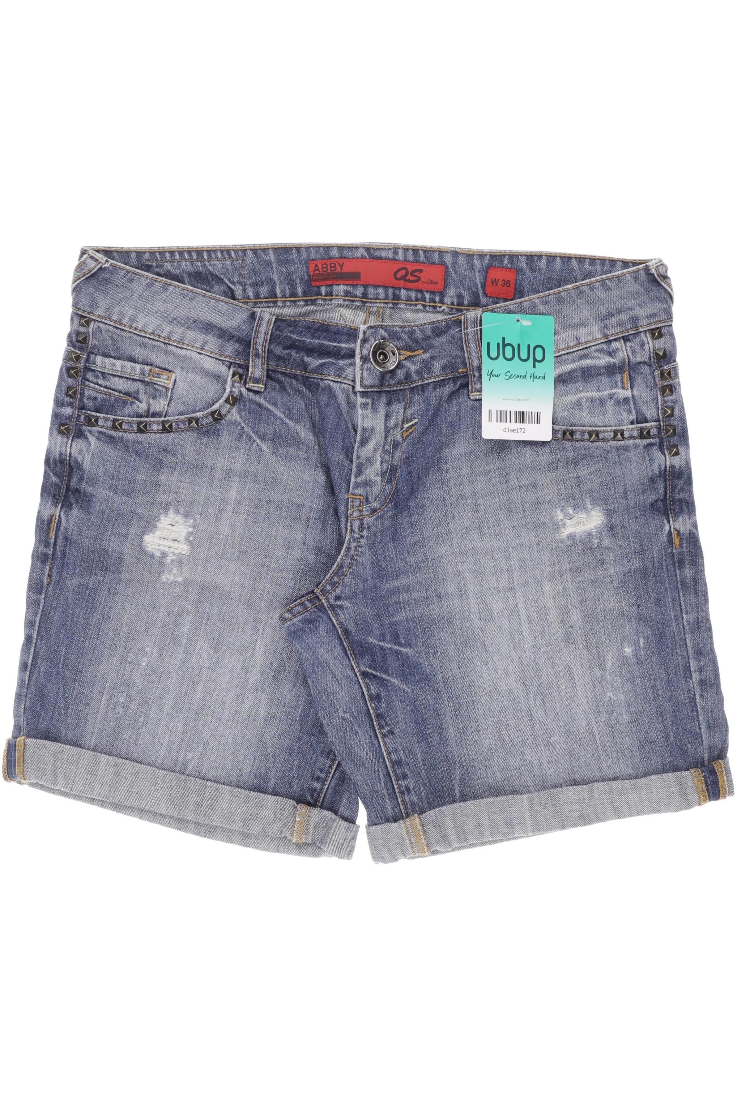 

QS by s.Oliver Damen Shorts, blau, Gr. 36
