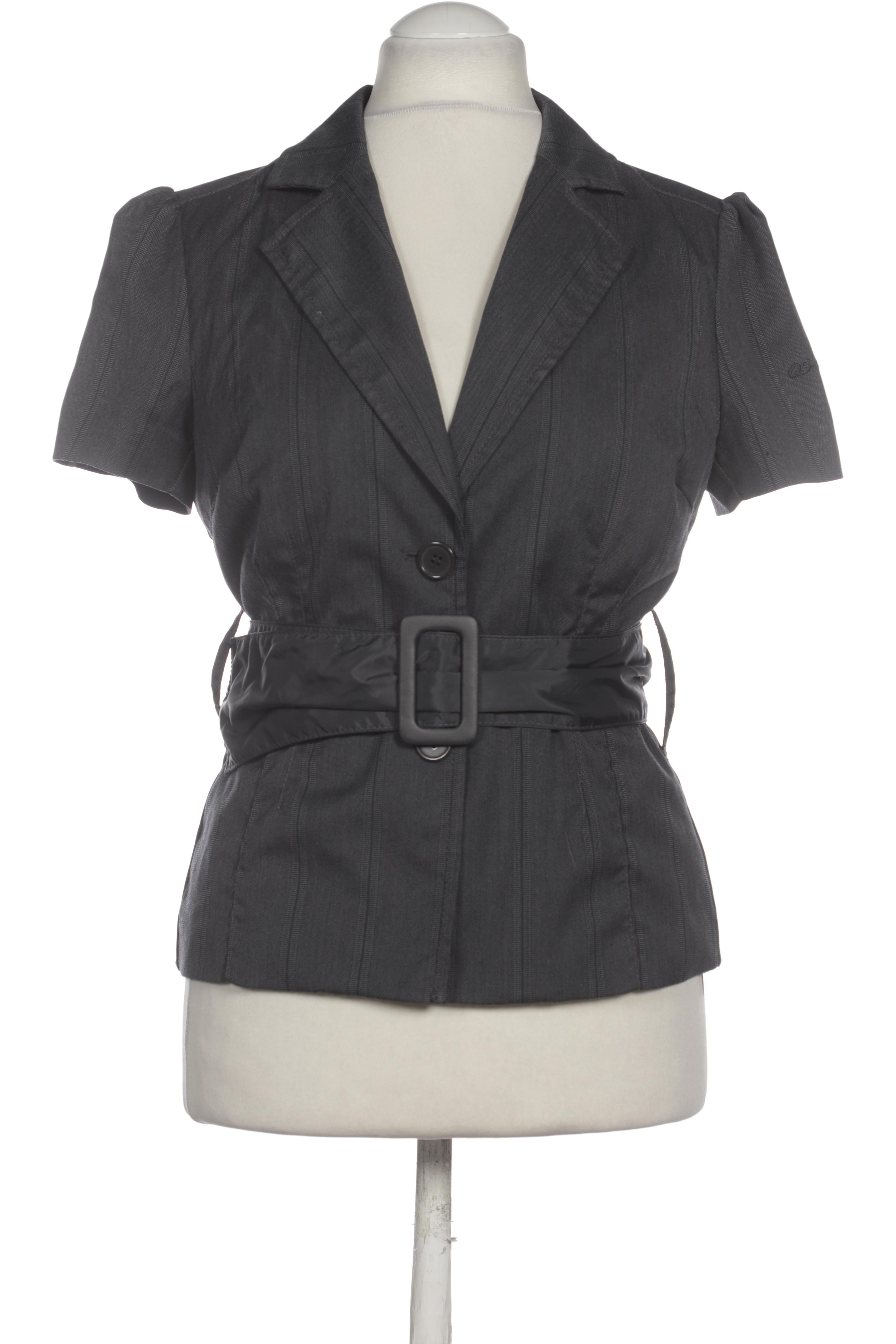 

QS by s.Oliver Damen Blazer, grau, Gr. 40