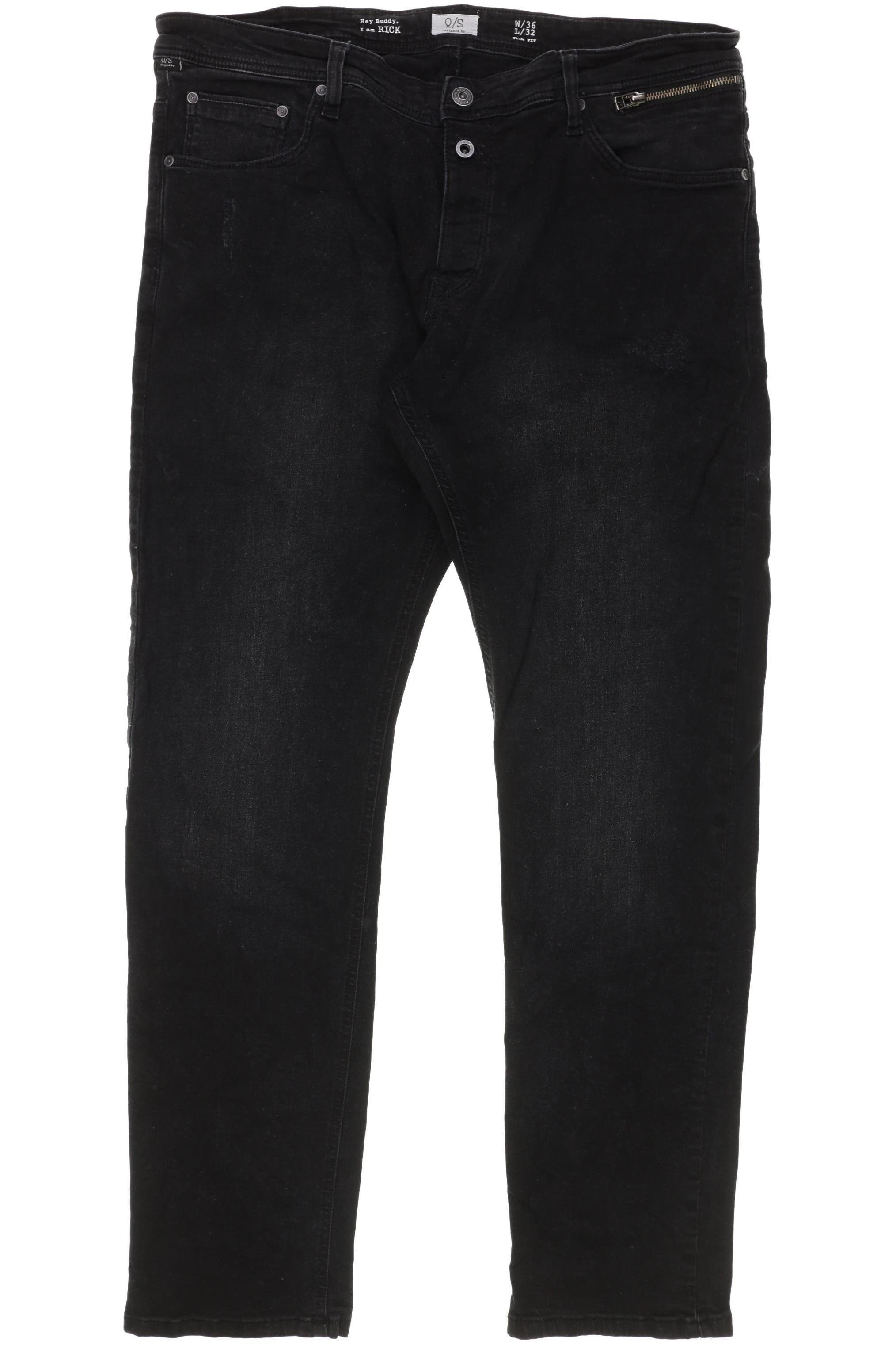 

QS by s.Oliver Herren Jeans, schwarz, Gr. 36