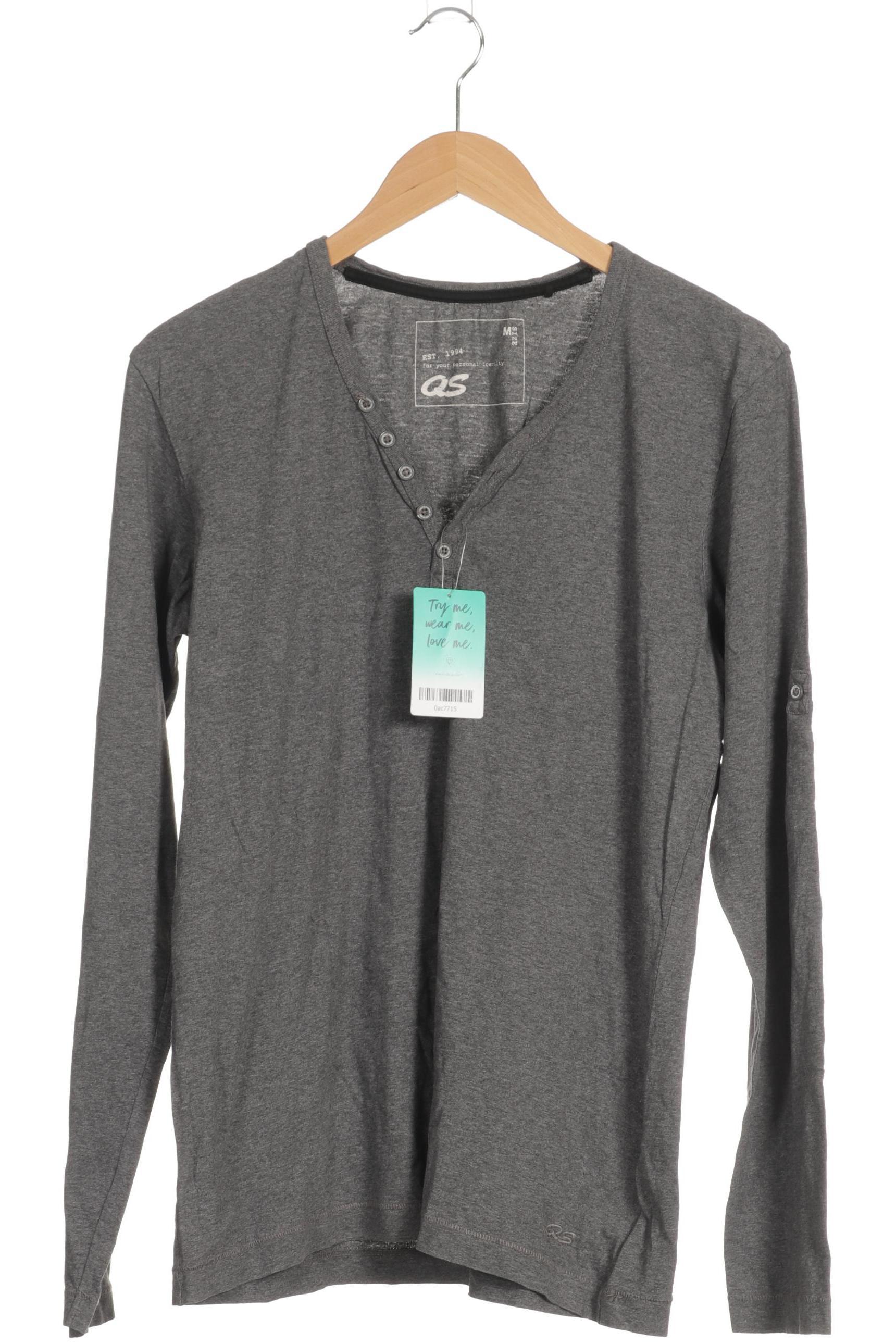 Thumbnail - QS by s.Oliver Herren Langarmshirt, grau, Gr.