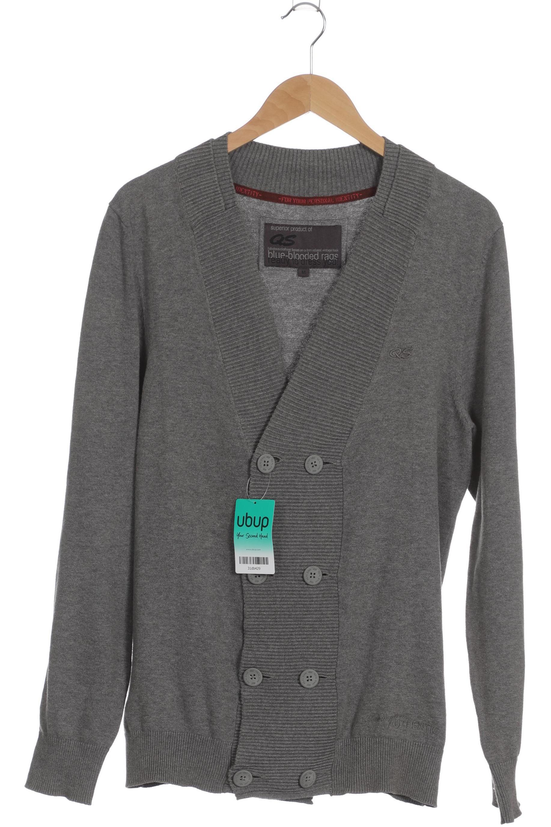 Thumbnail - QS by s.Oliver Herren Strickjacke, grau, Gr.