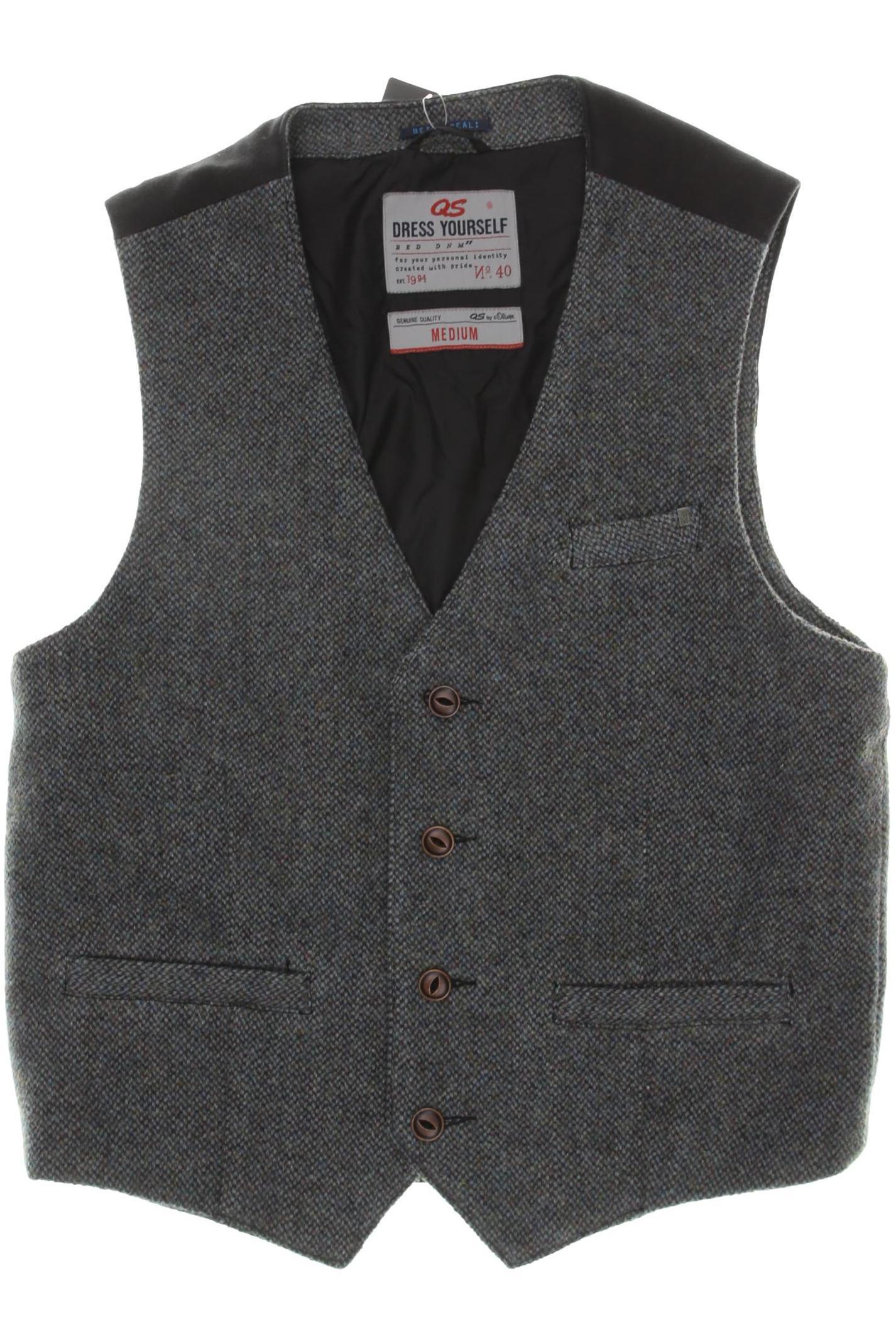 Thumbnail - QS by s.Oliver Herren Weste, grau, Gr.