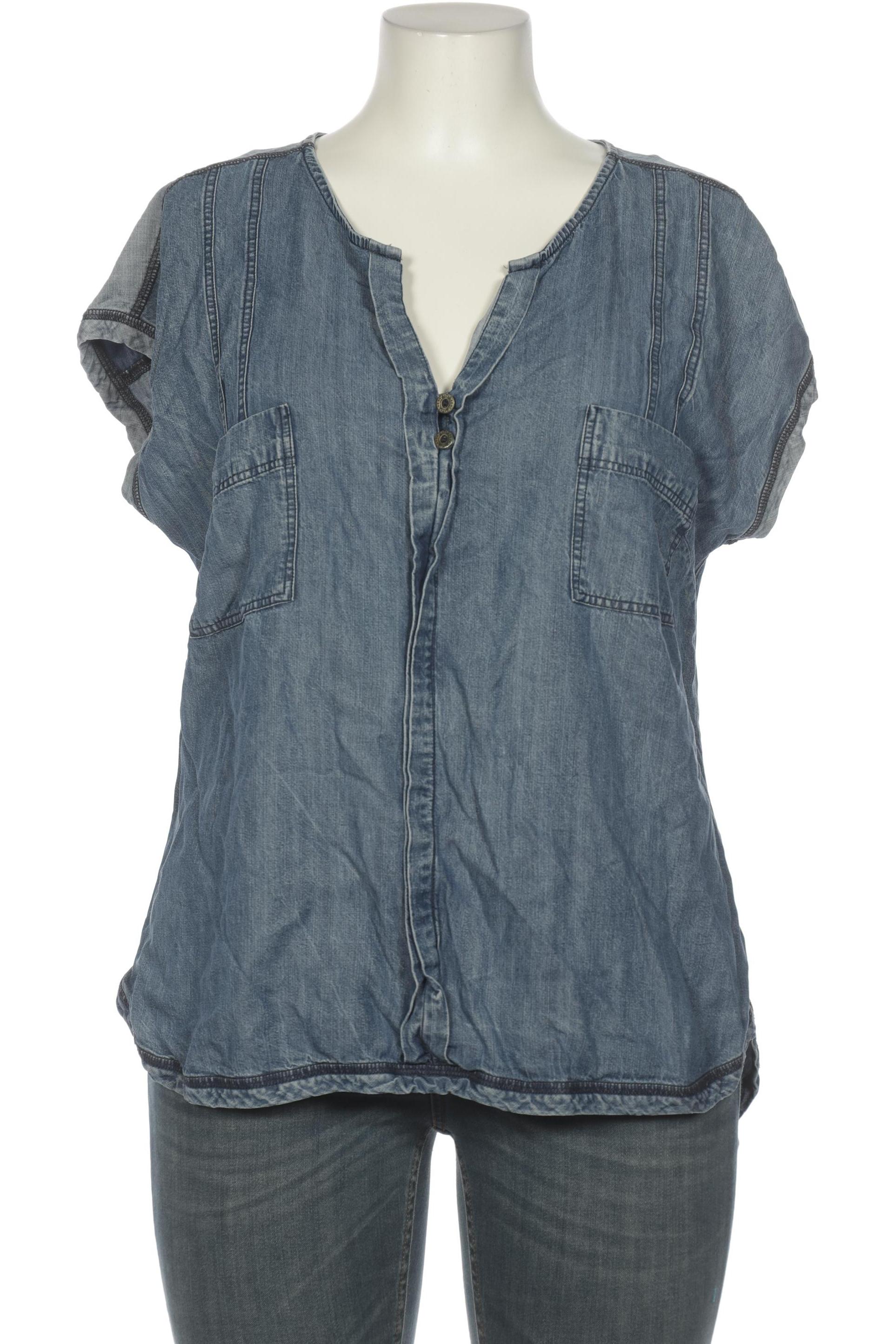 

Qiero Damen Bluse, blau, Gr. 46