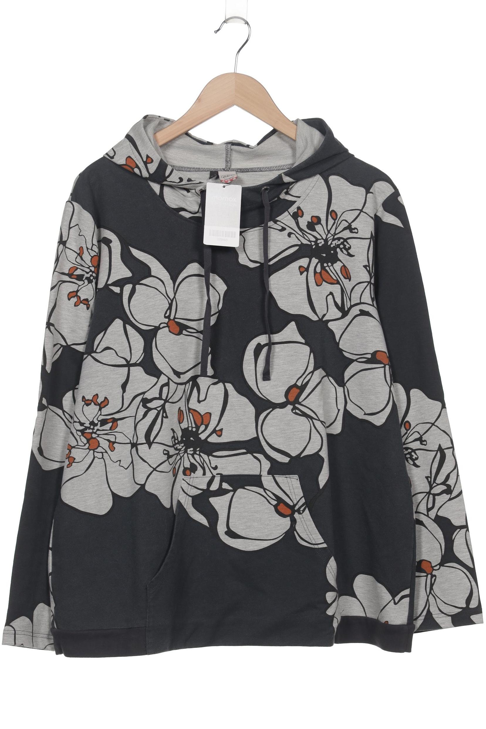 

Qiero Damen Kapuzenpullover, grau, Gr. 48