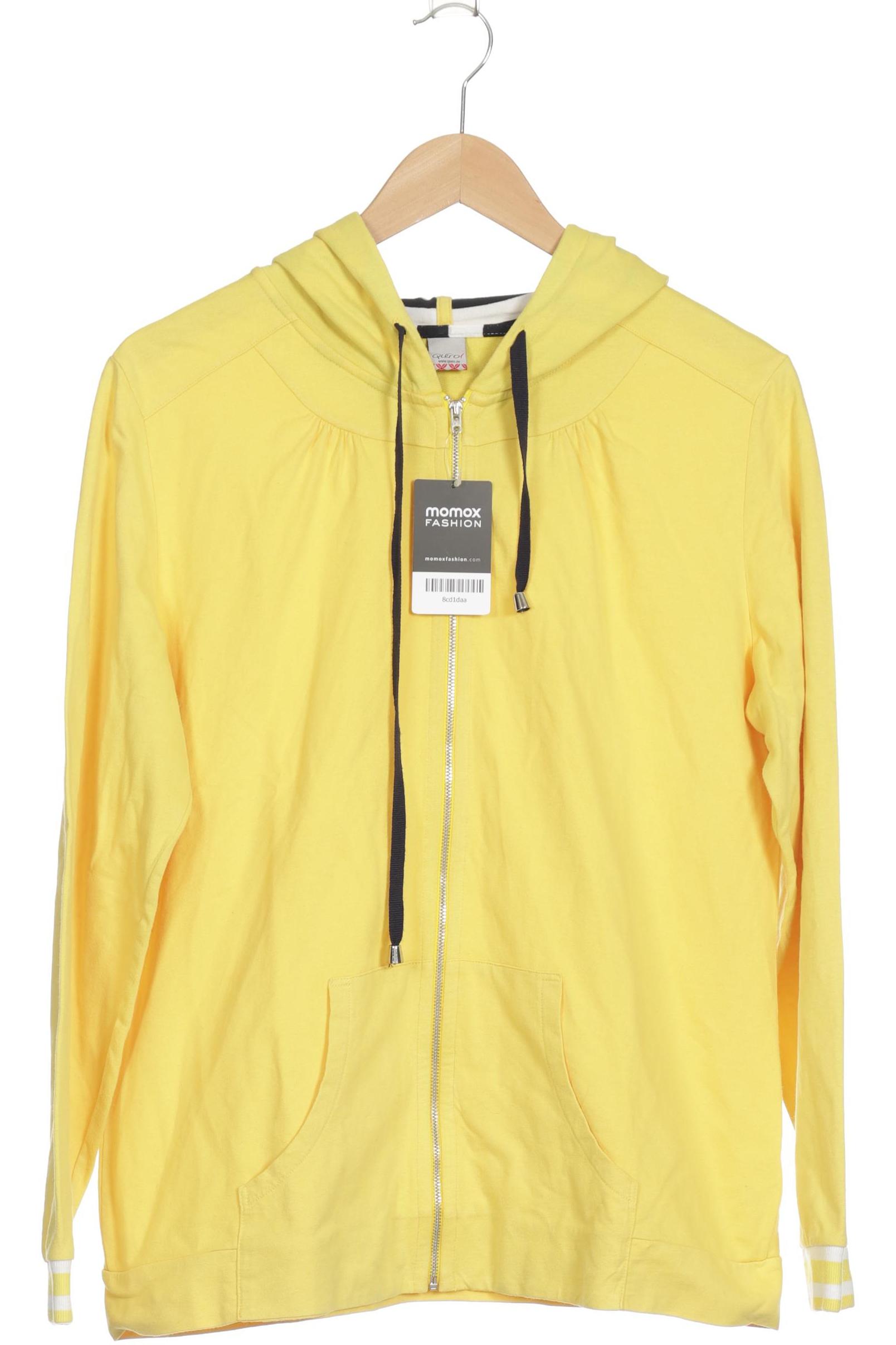

Qiero Damen Kapuzenpullover, gelb, Gr. 42